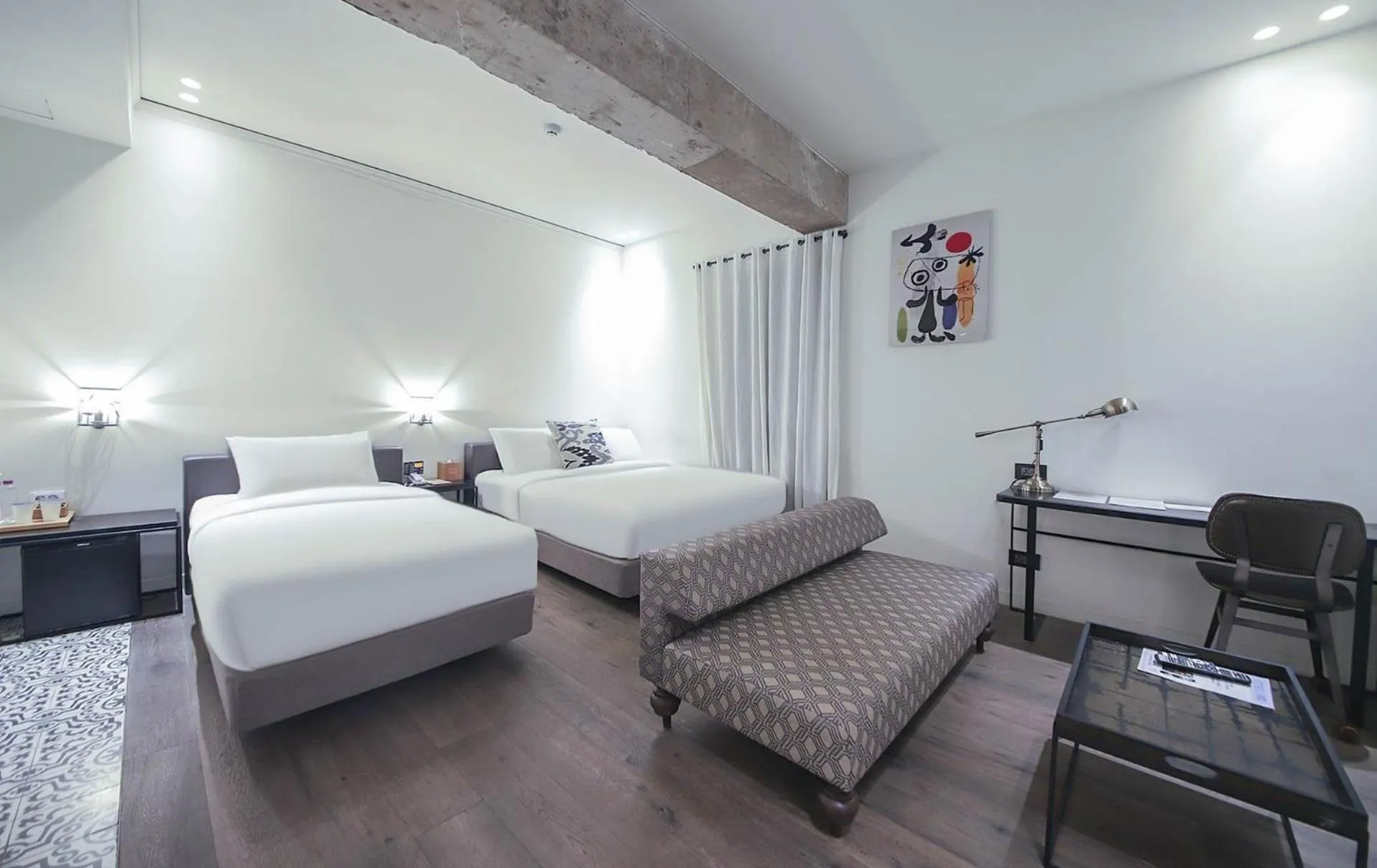 Bed in BROWN DOT Hotel Dadaepo Beach