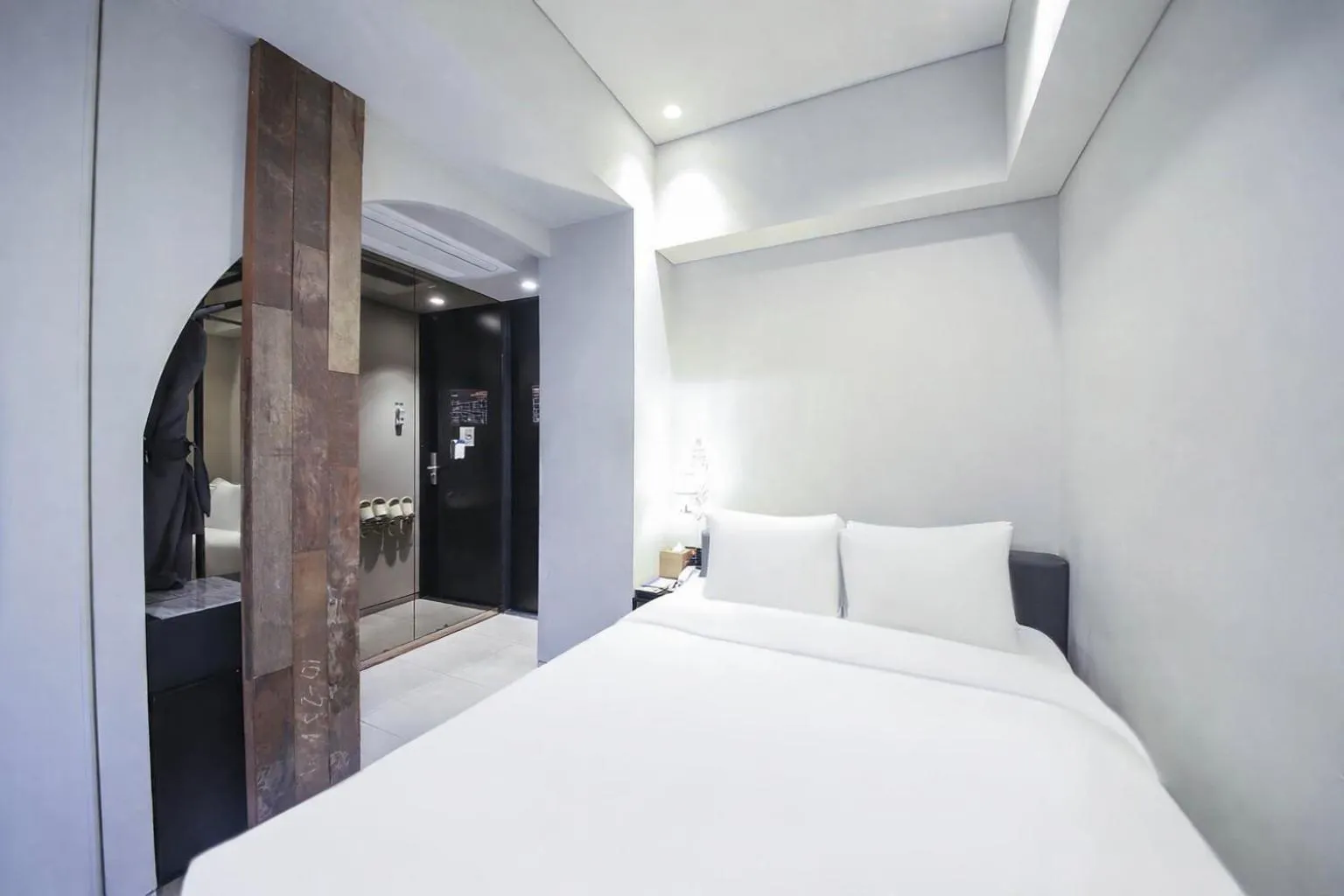 Bed in BROWN DOT Hotel Dadaepo Beach