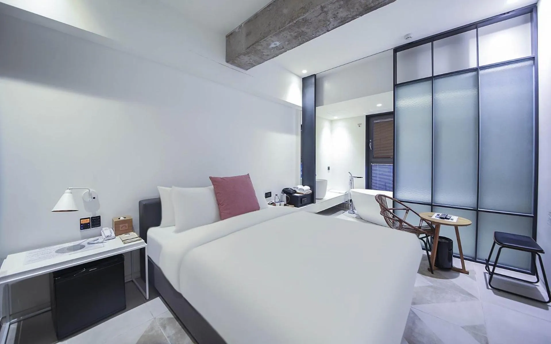 Bed in BROWN DOT Hotel Dadaepo Beach