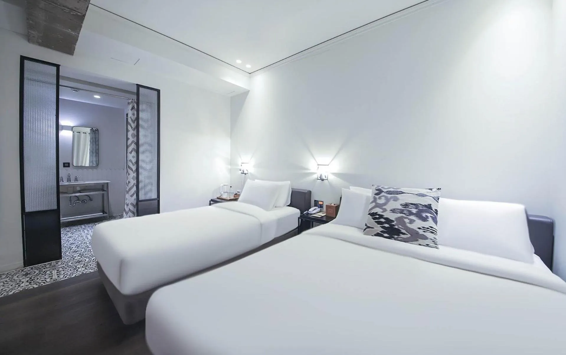 Bed in BROWN DOT Hotel Dadaepo Beach