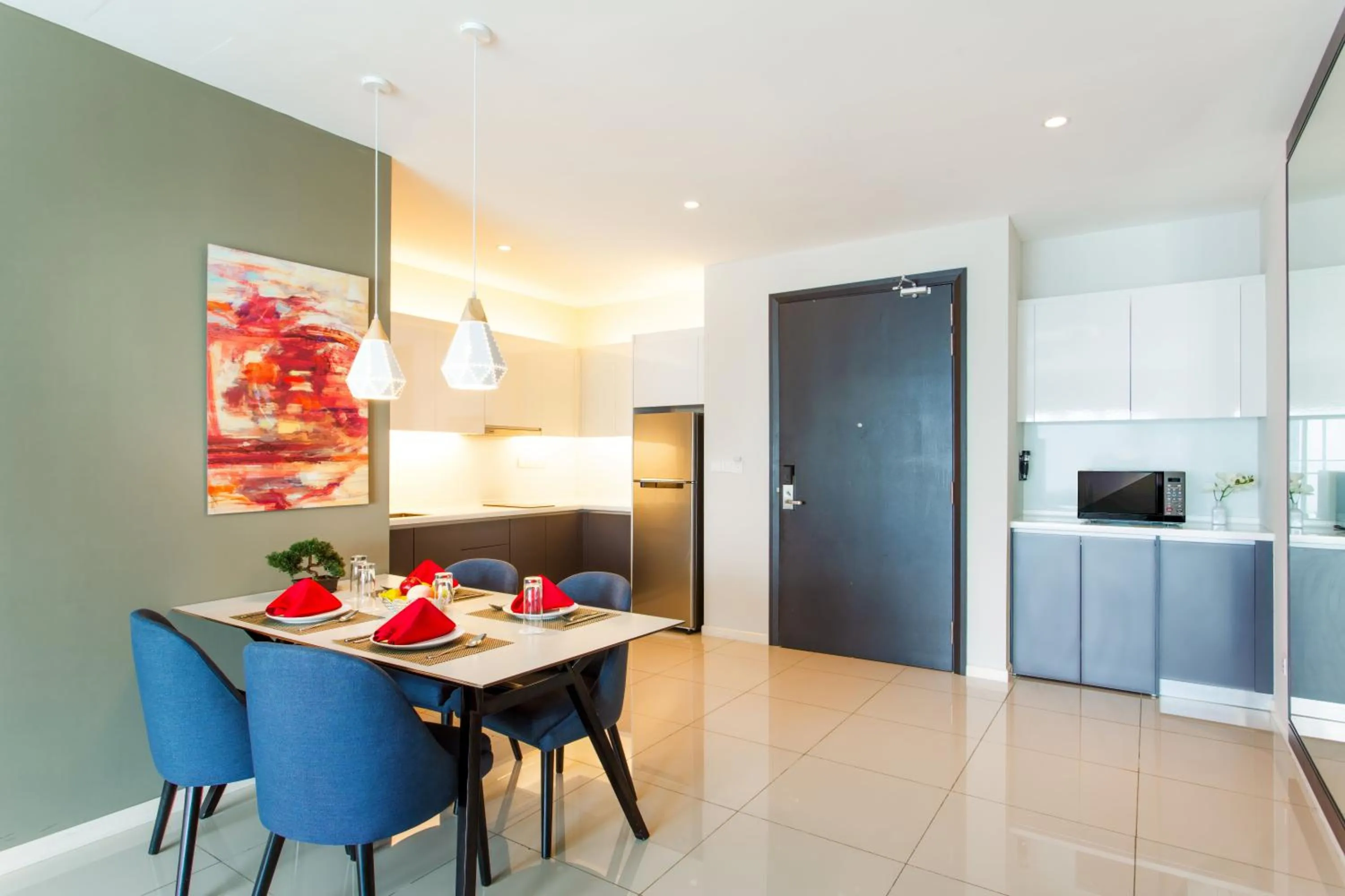 Dining area in Shama Suasana Johor Bahru Formerly known as Suasana All Suites Hotels Johor Bahru