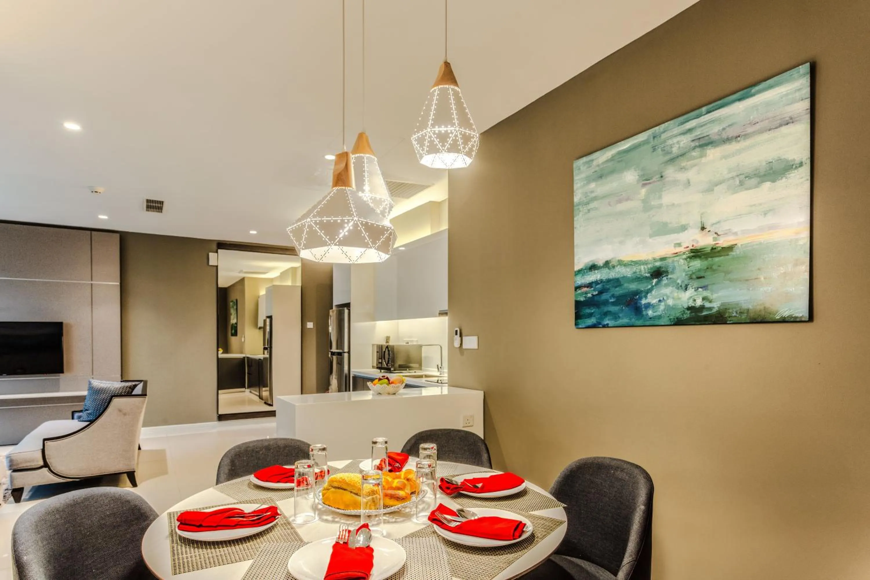 Dining area in Shama Suasana Johor Bahru Formerly known as Suasana All Suites Hotels Johor Bahru