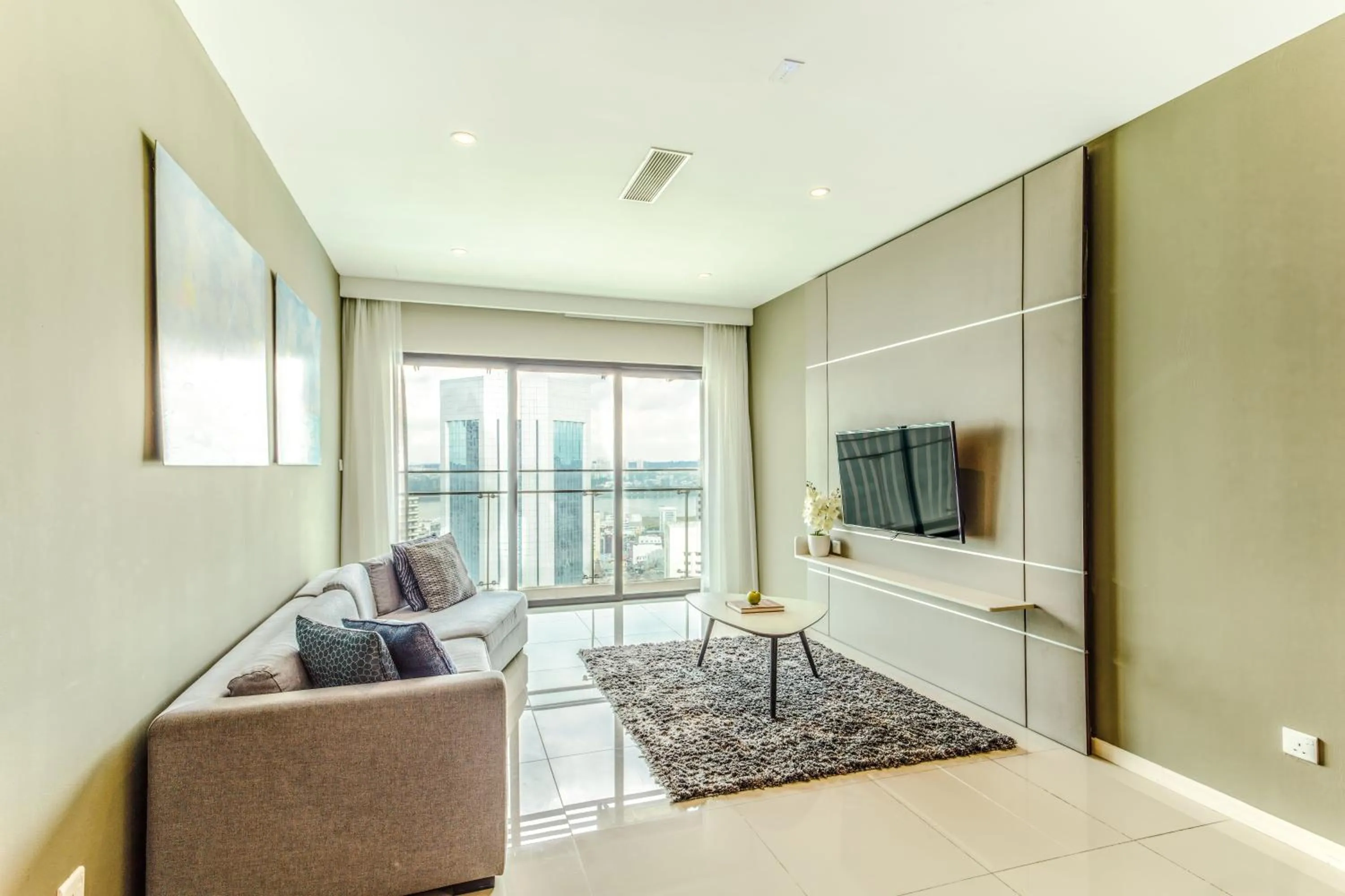 Living room in Shama Suasana Johor Bahru Formerly known as Suasana All Suites Hotels Johor Bahru