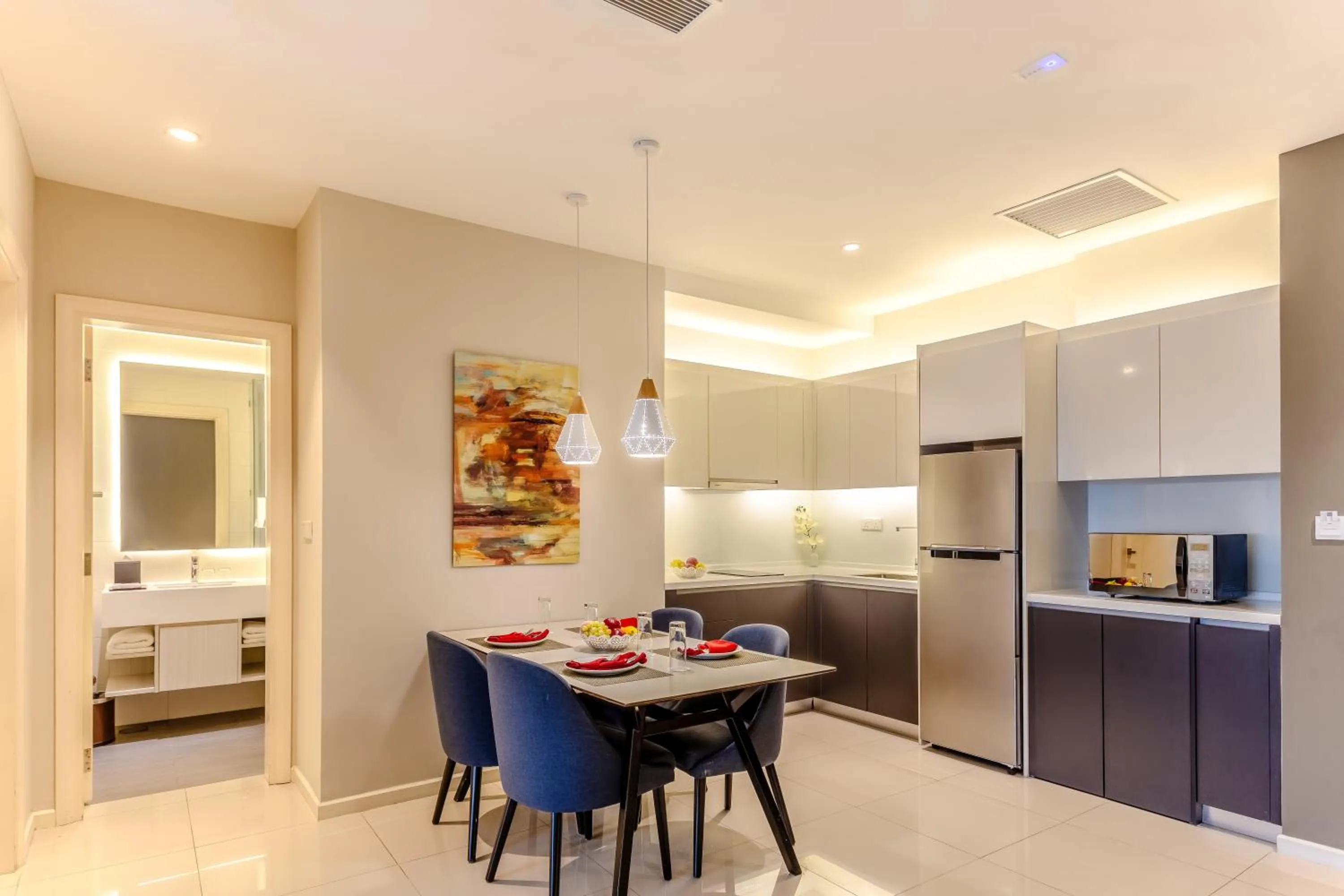 Dining area in Shama Suasana Johor Bahru Formerly known as Suasana All Suites Hotels Johor Bahru