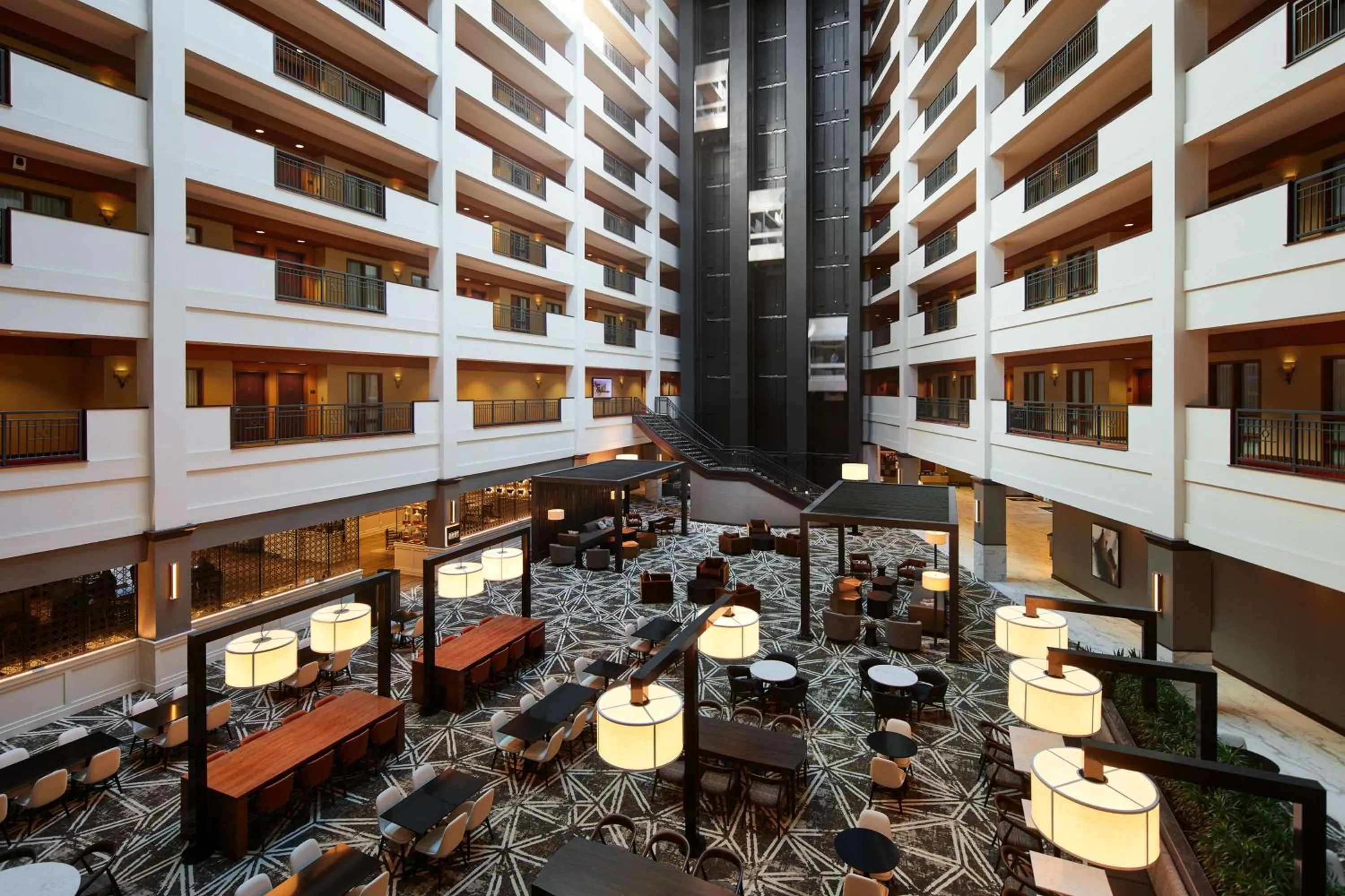 Lobby or reception in Embassy Suites Huntsville