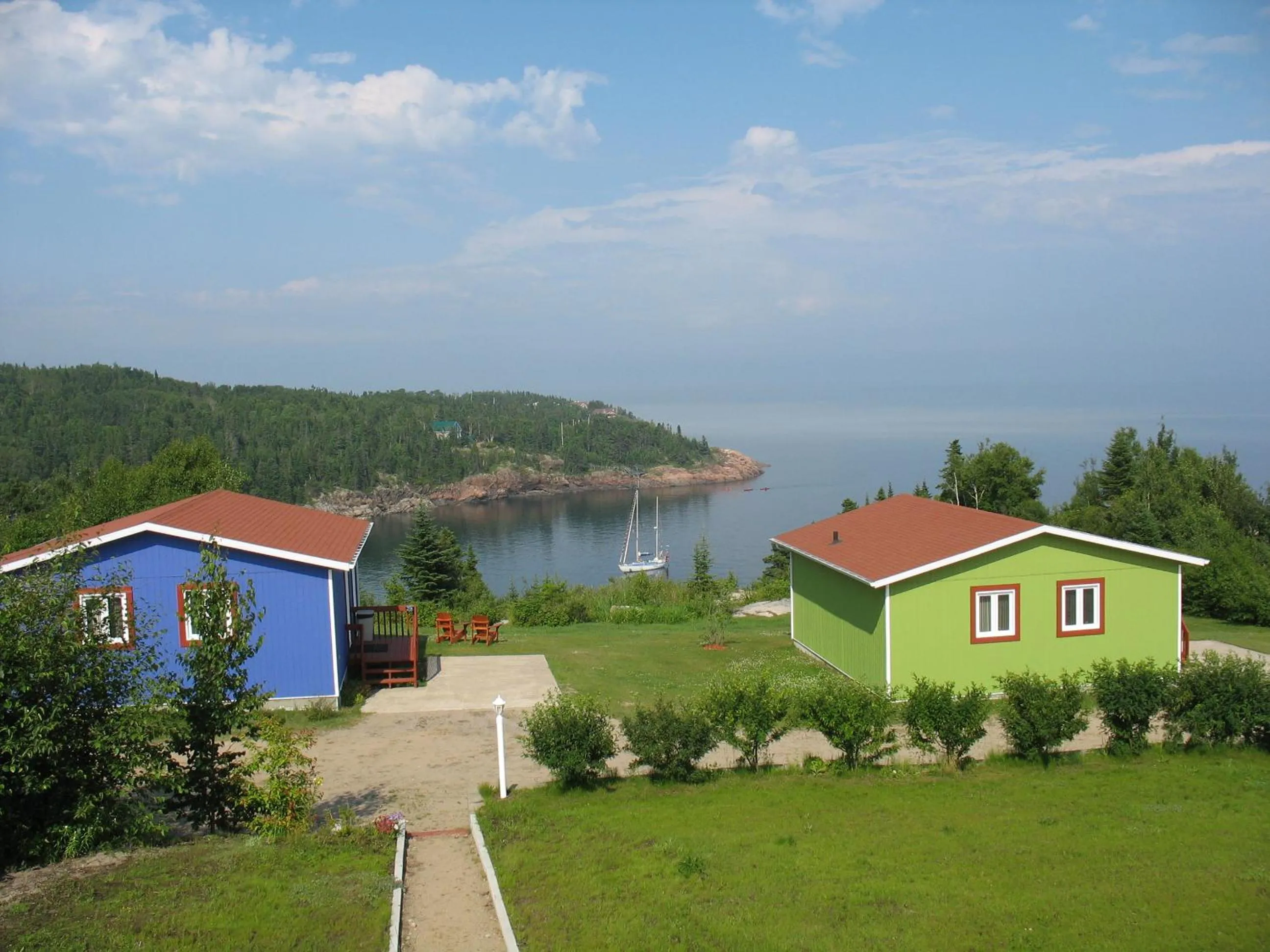 Property building in Les Chalets au Bord de la Mer