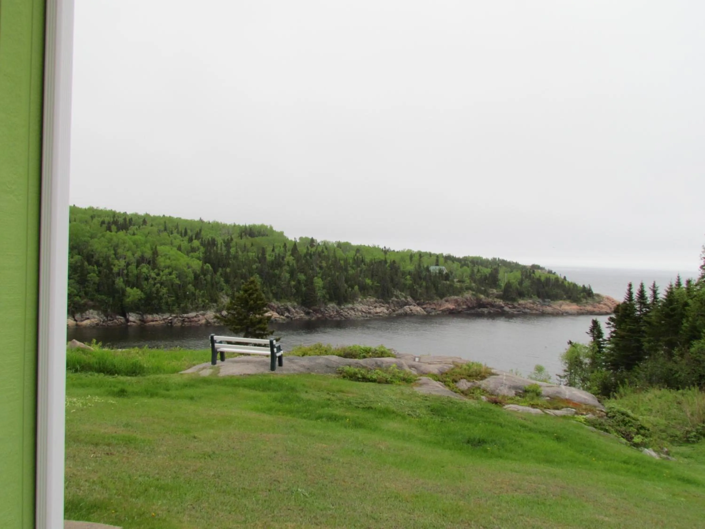 Patio in Les Chalets au Bord de la Mer