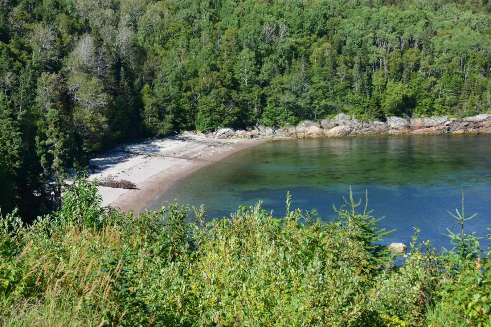 Beach in Les Chalets au Bord de la Mer
