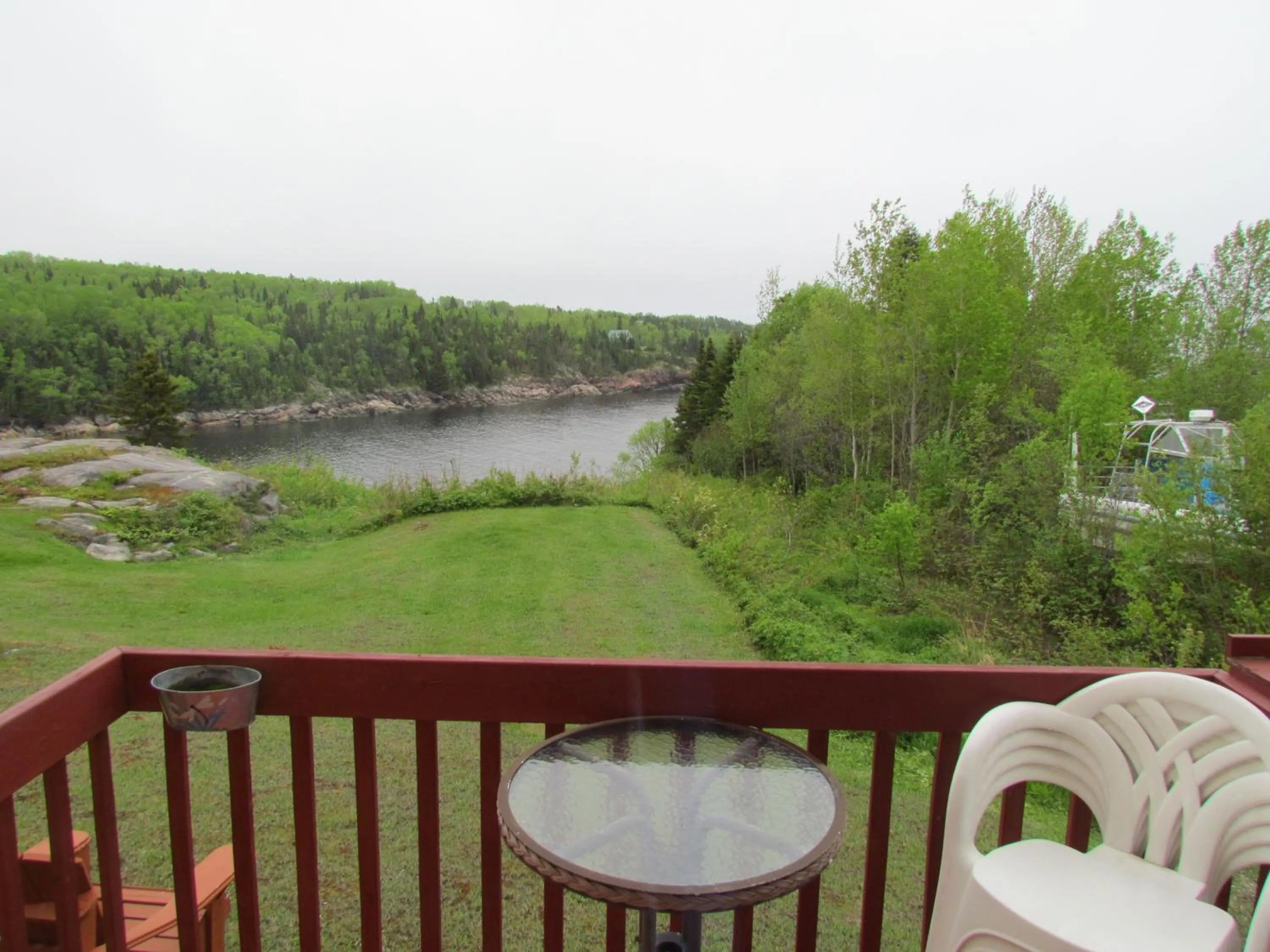 Sea view in Les Chalets au Bord de la Mer