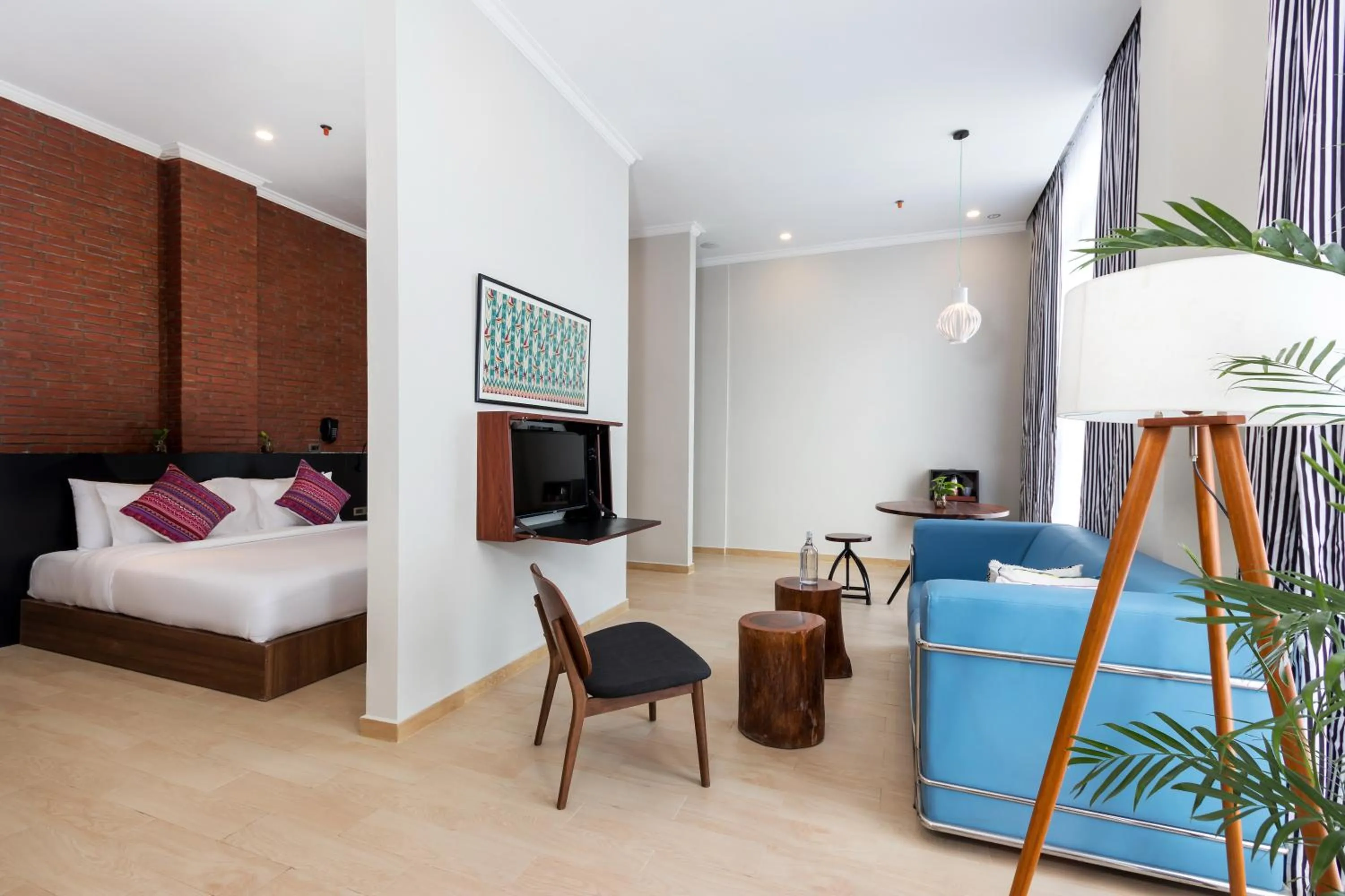 Bed in S Loft Manado