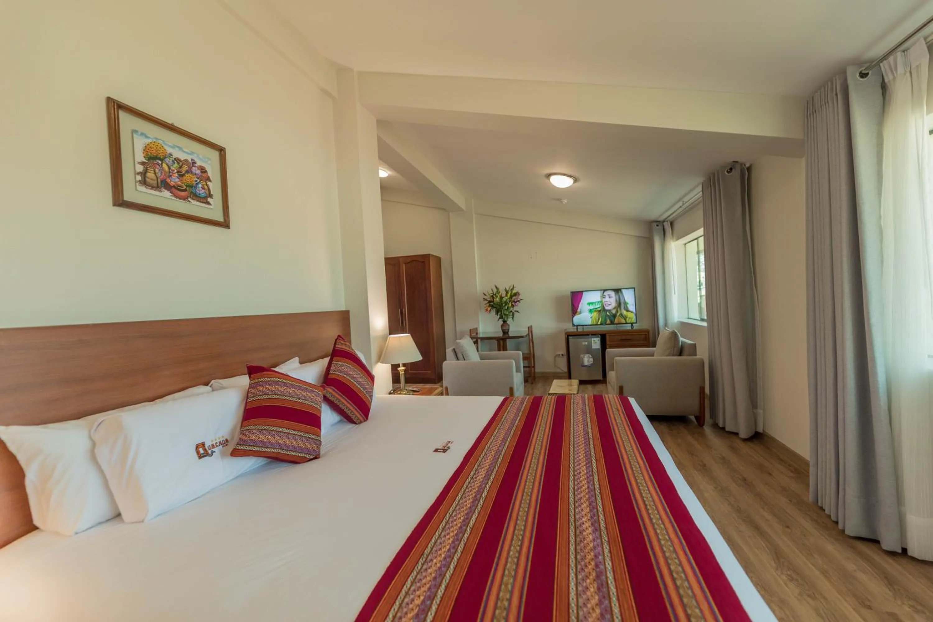 Bed in Quechua Plaza Hotel