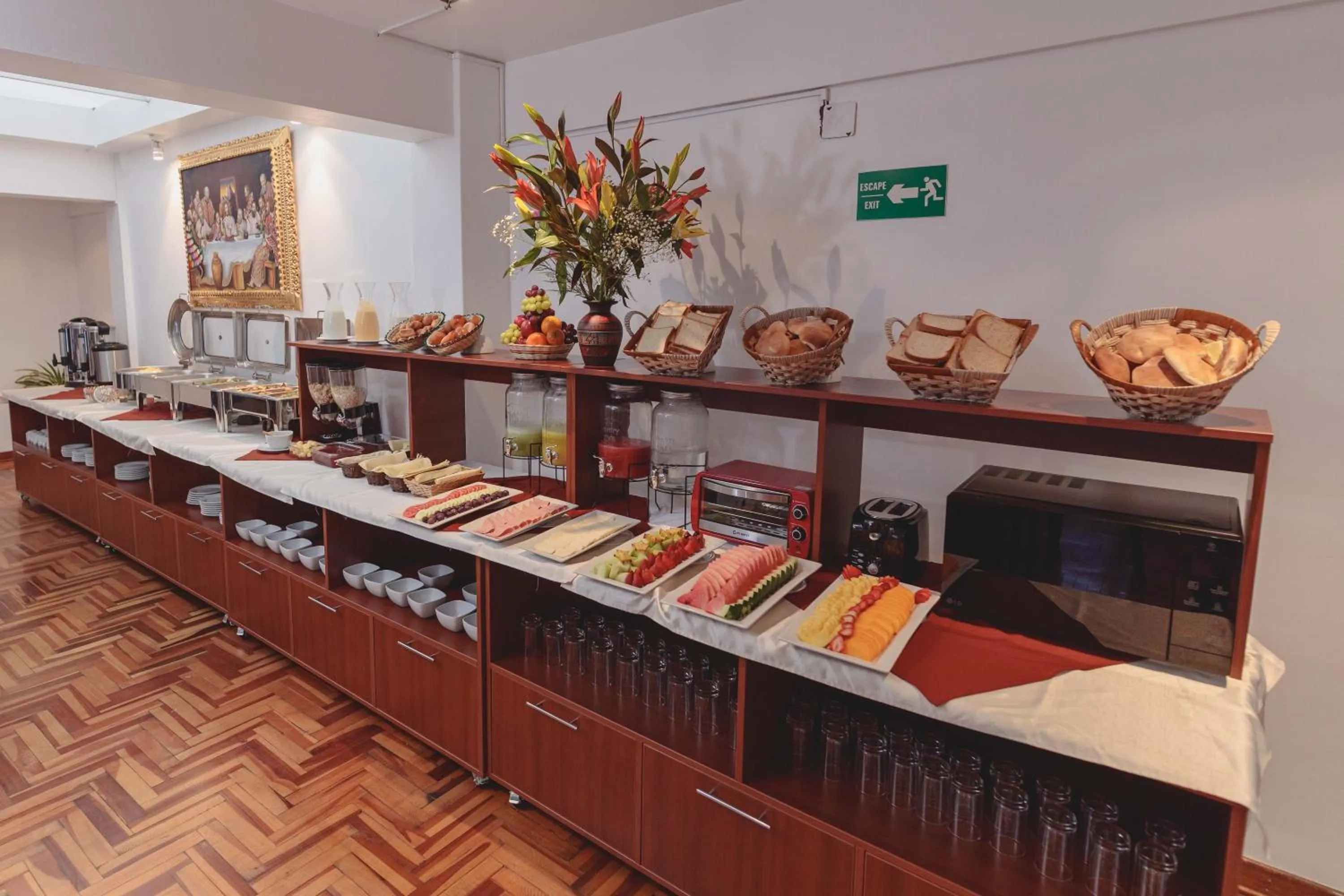 Breakfast in Quechua Plaza Hotel