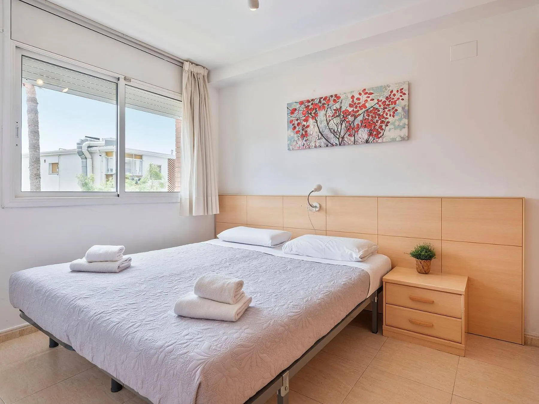 Bed in Apartamentos Velor