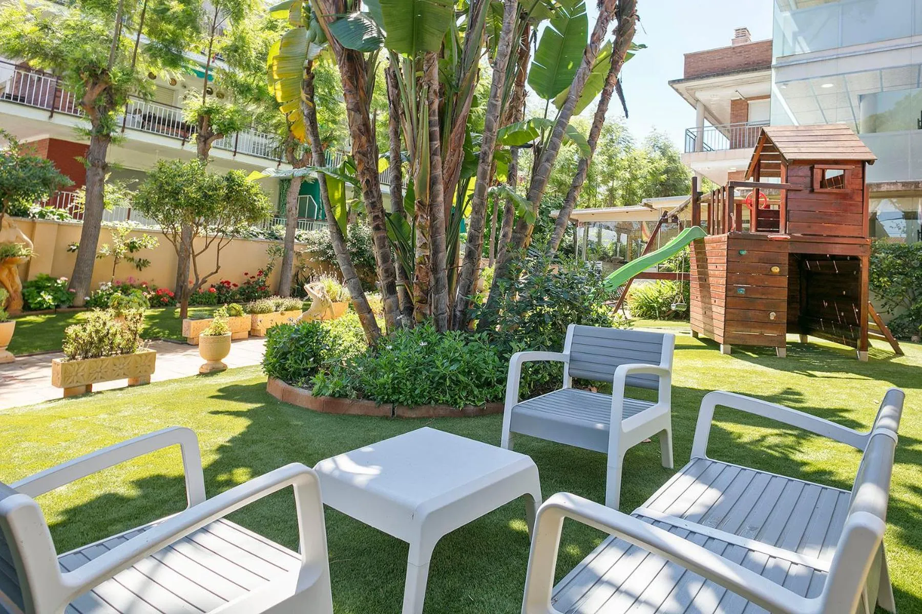 Children play ground in Apartamentos Velor