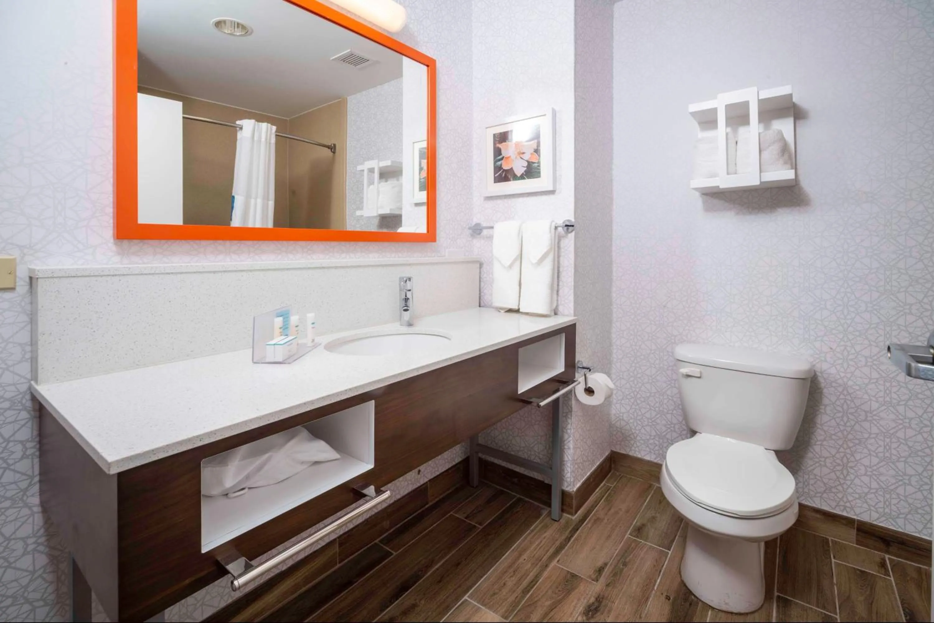 Bathroom in Hampton Inn and Suites New Iberia