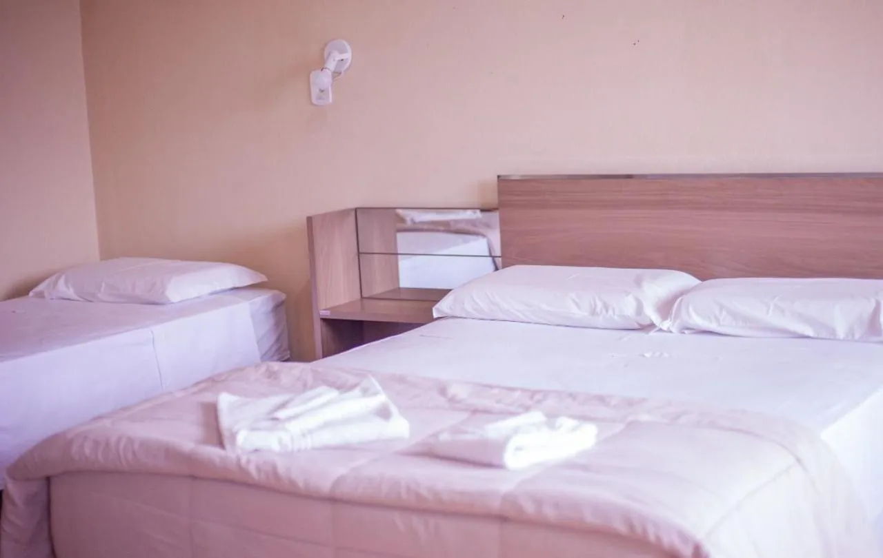 Bed in Hotel Ermitage