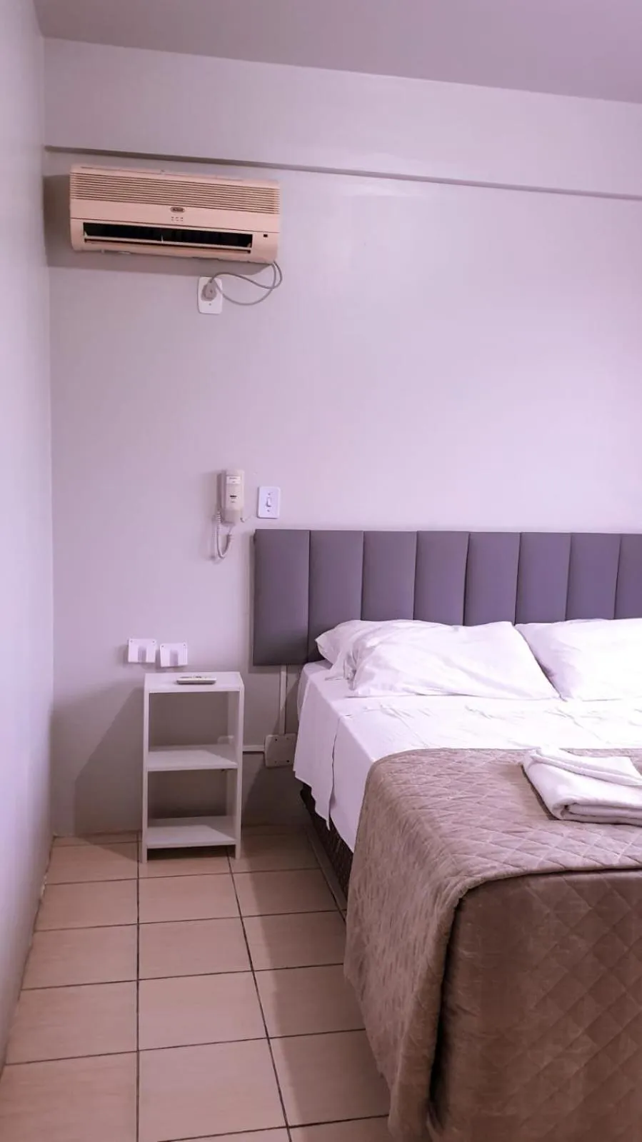 Bed in Hotel Ermitage