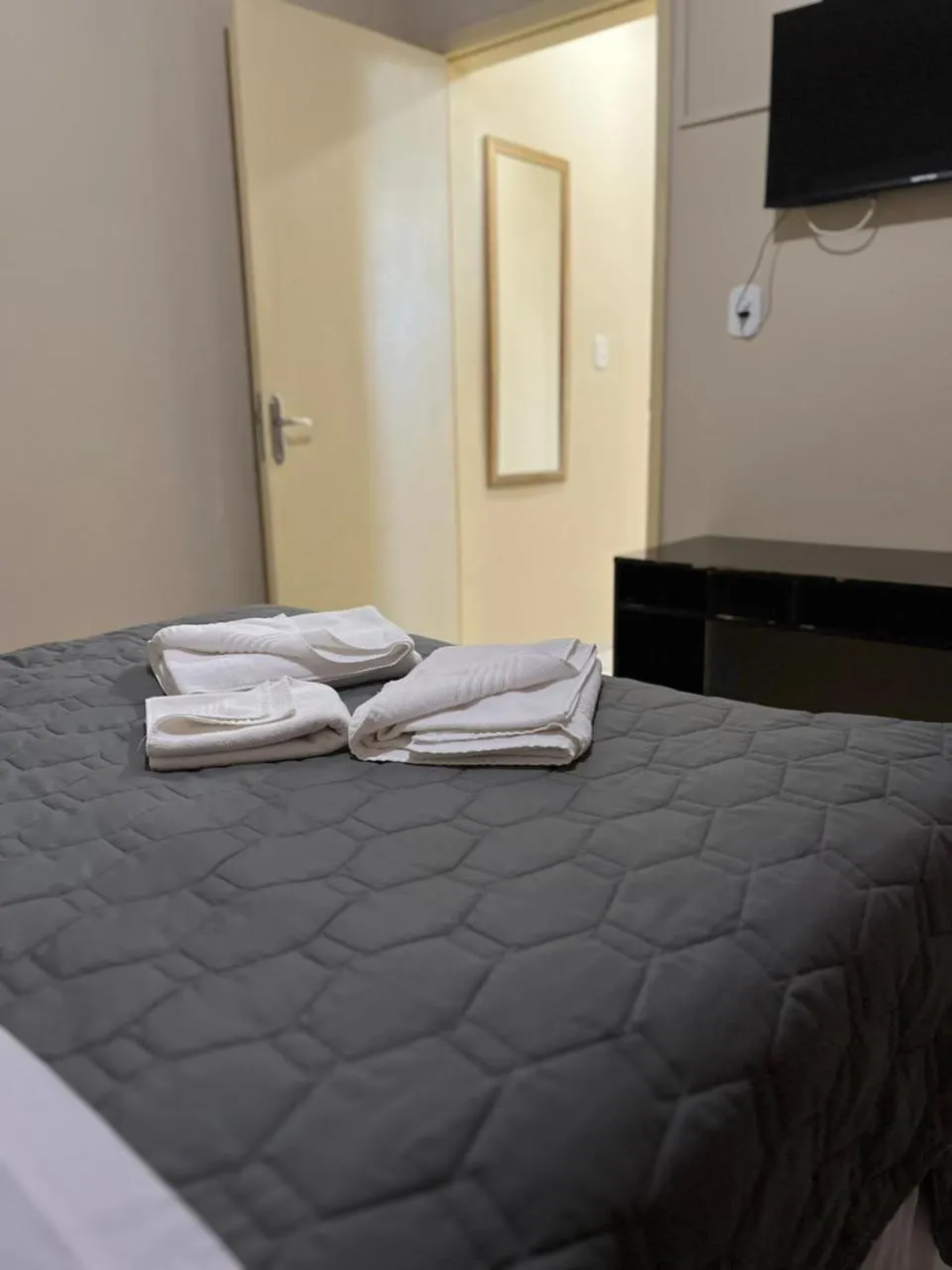 Bed in Hotel Ermitage