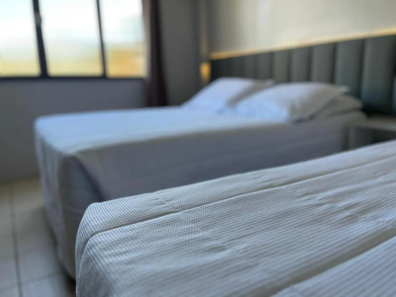 Bed in Hotel Ermitage