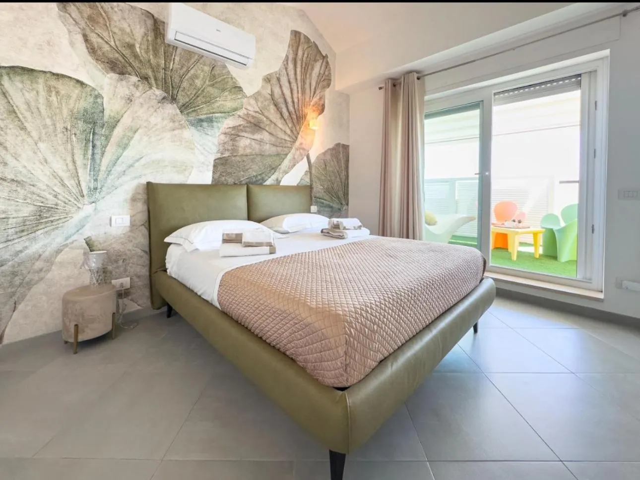 Bed in B&B ALLA NIVIERA