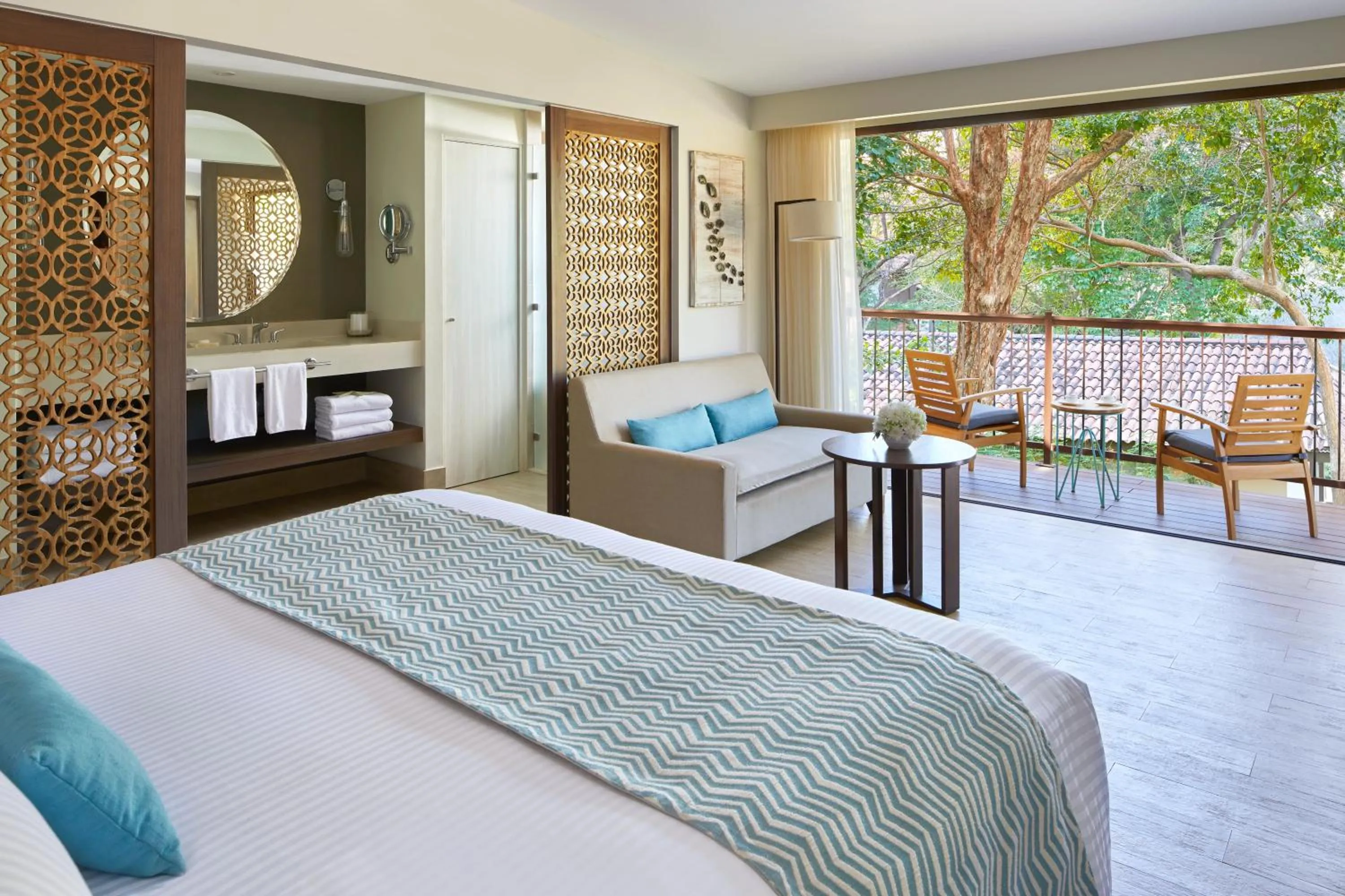 Garden view, Bed in Secrets Papagayo All Inclusive - Adults Only