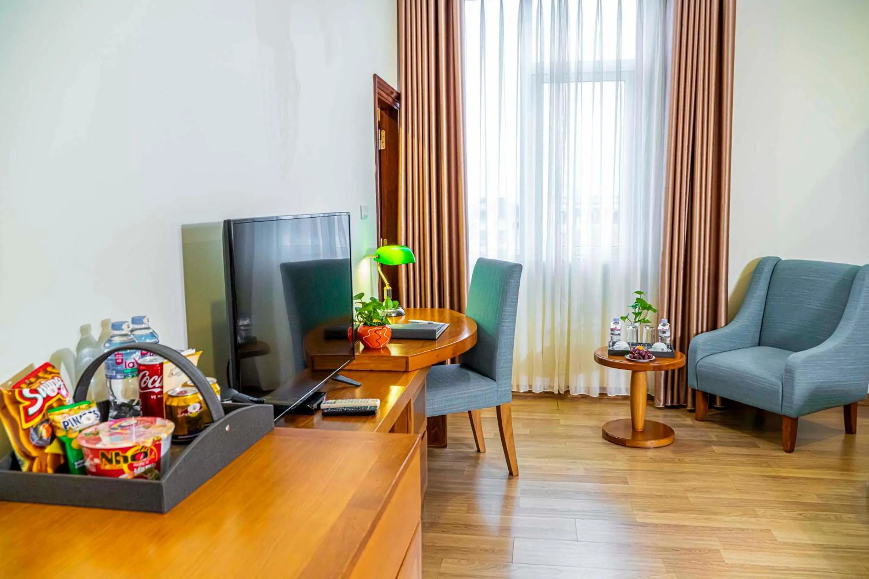 Decorative detail in Hoang Son Peace Hotel