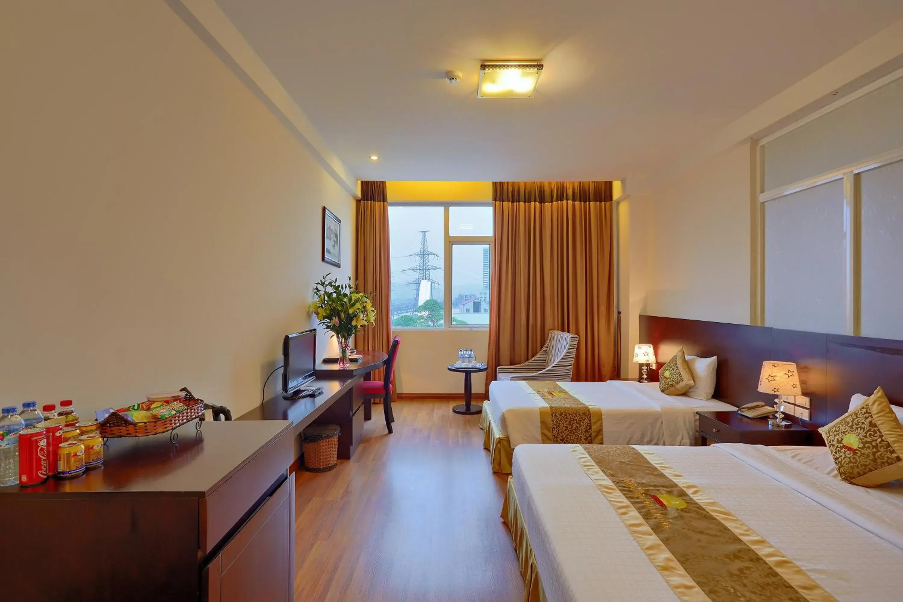 Deluxe Family Room in Hoang Son Peace Hotel Deluxe Family Room in Hoang Son Peace Hotel