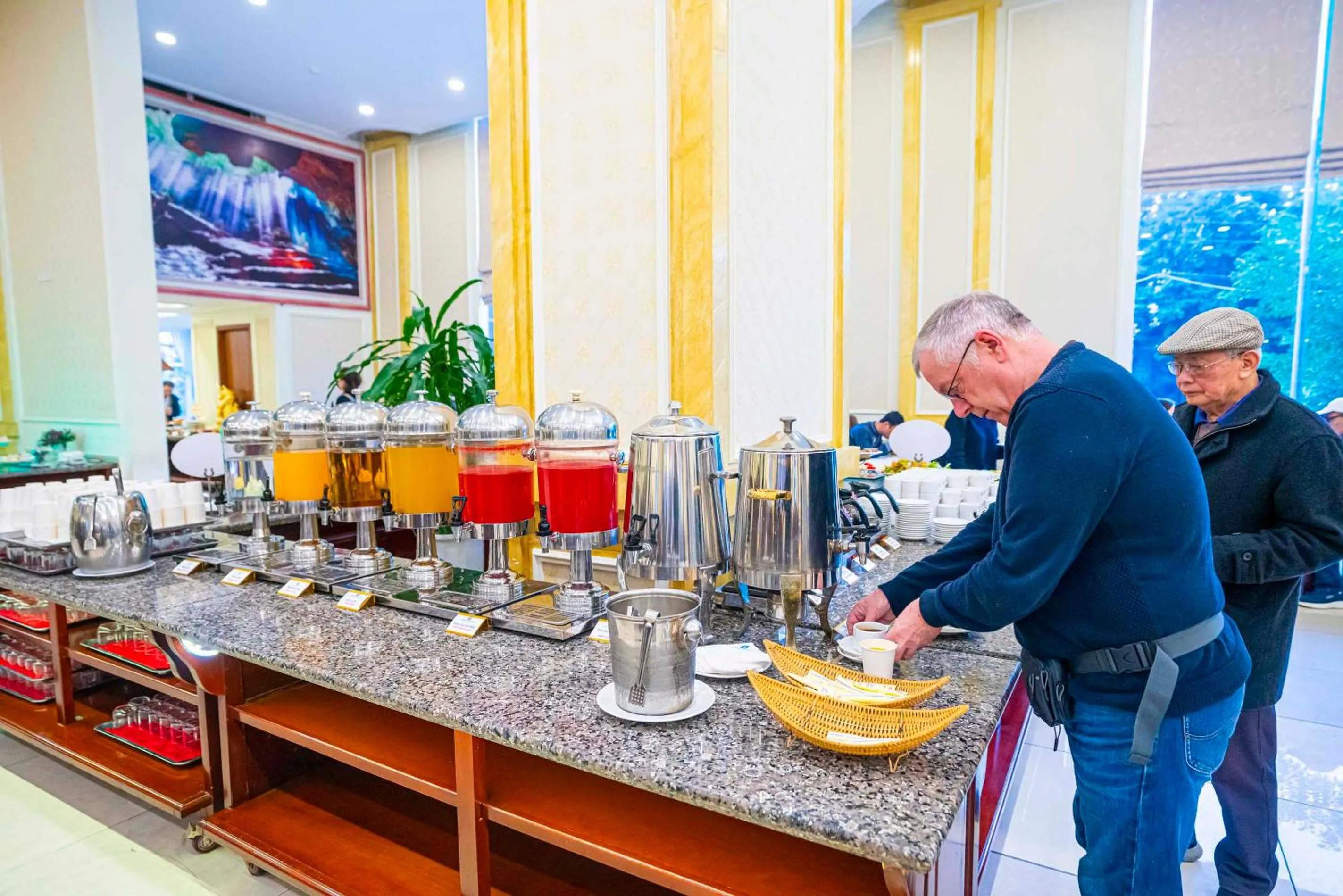 Breakfast in Hoang Son Peace Hotel