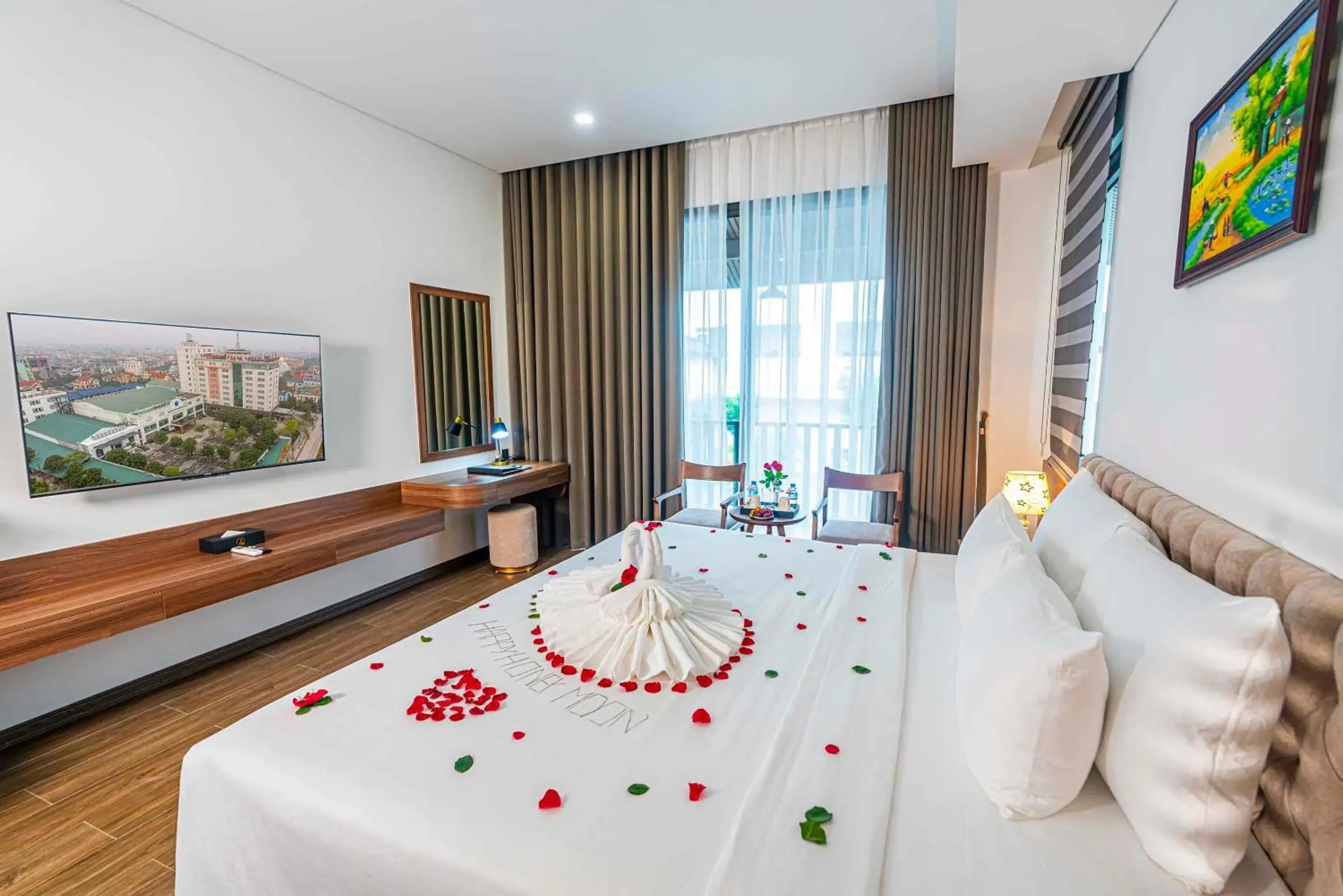 King Room in Hoang Son Peace Hotel King Room in Hoang Son Peace Hotel