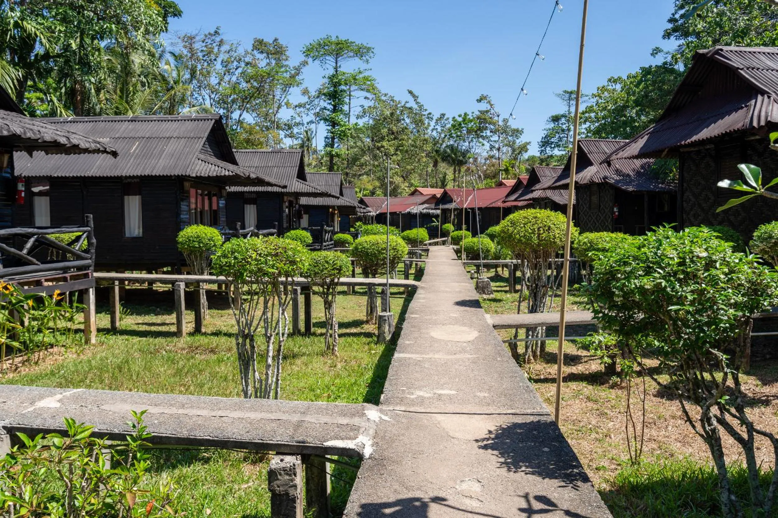 Garden in Mook Lanta Eco Resort