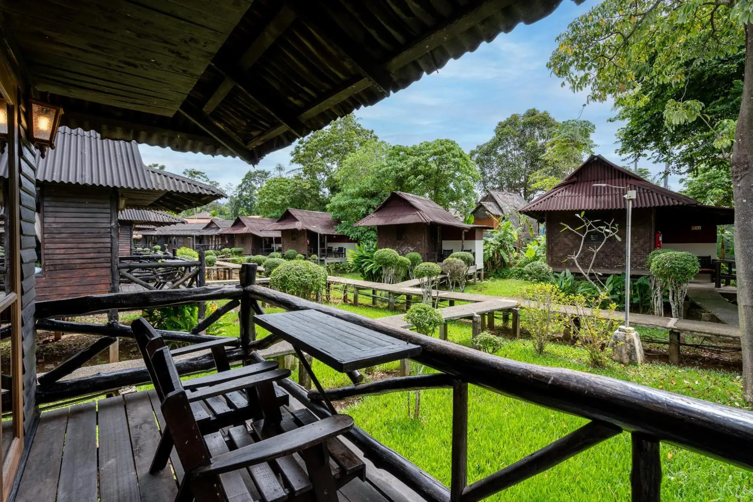 Deluxe Bungalow with Garden View in Mook Lanta Eco Resort Deluxe Bungalow with Garden View in Mook Lanta Eco Resort