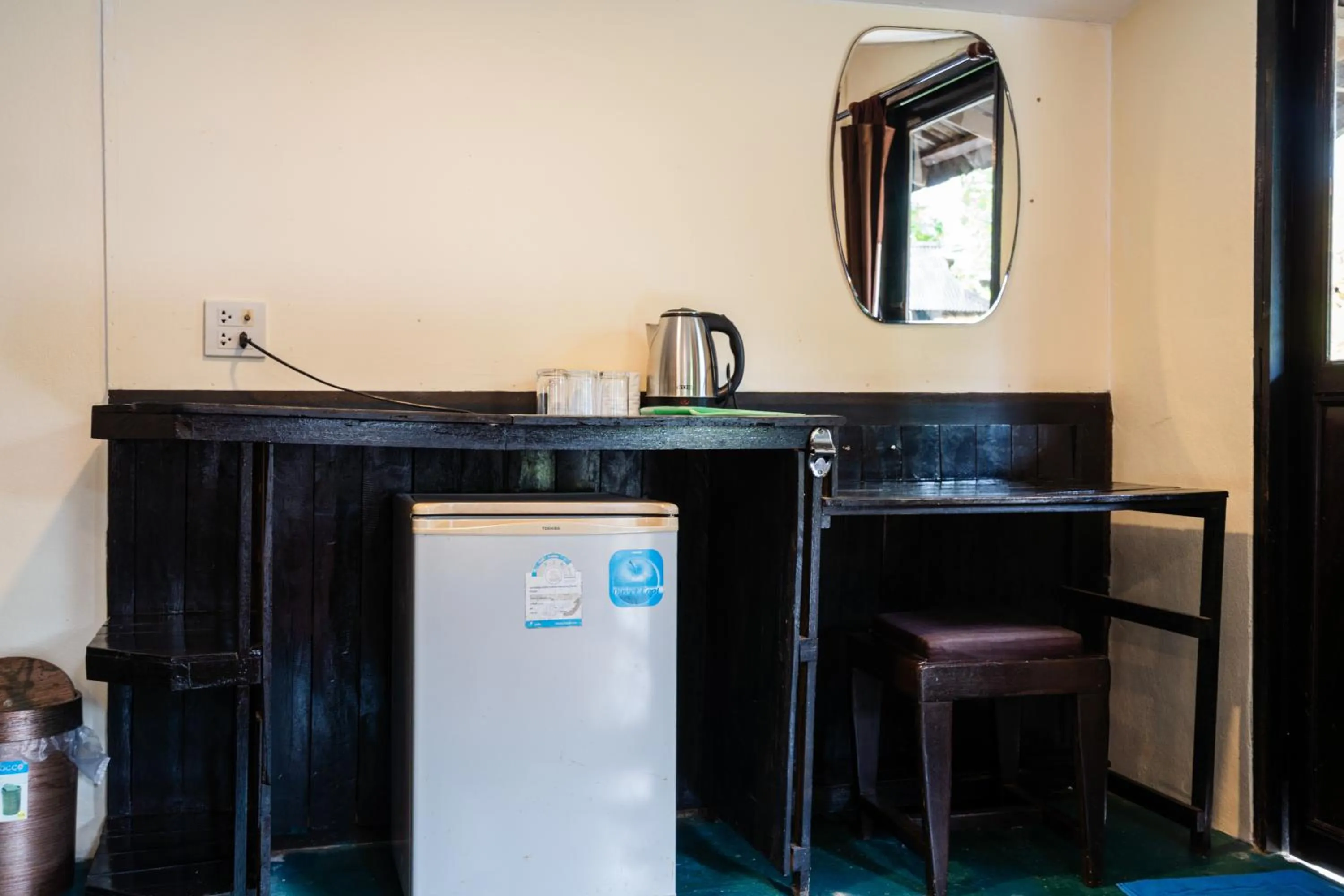 minibar in Mook Lanta Eco Resort