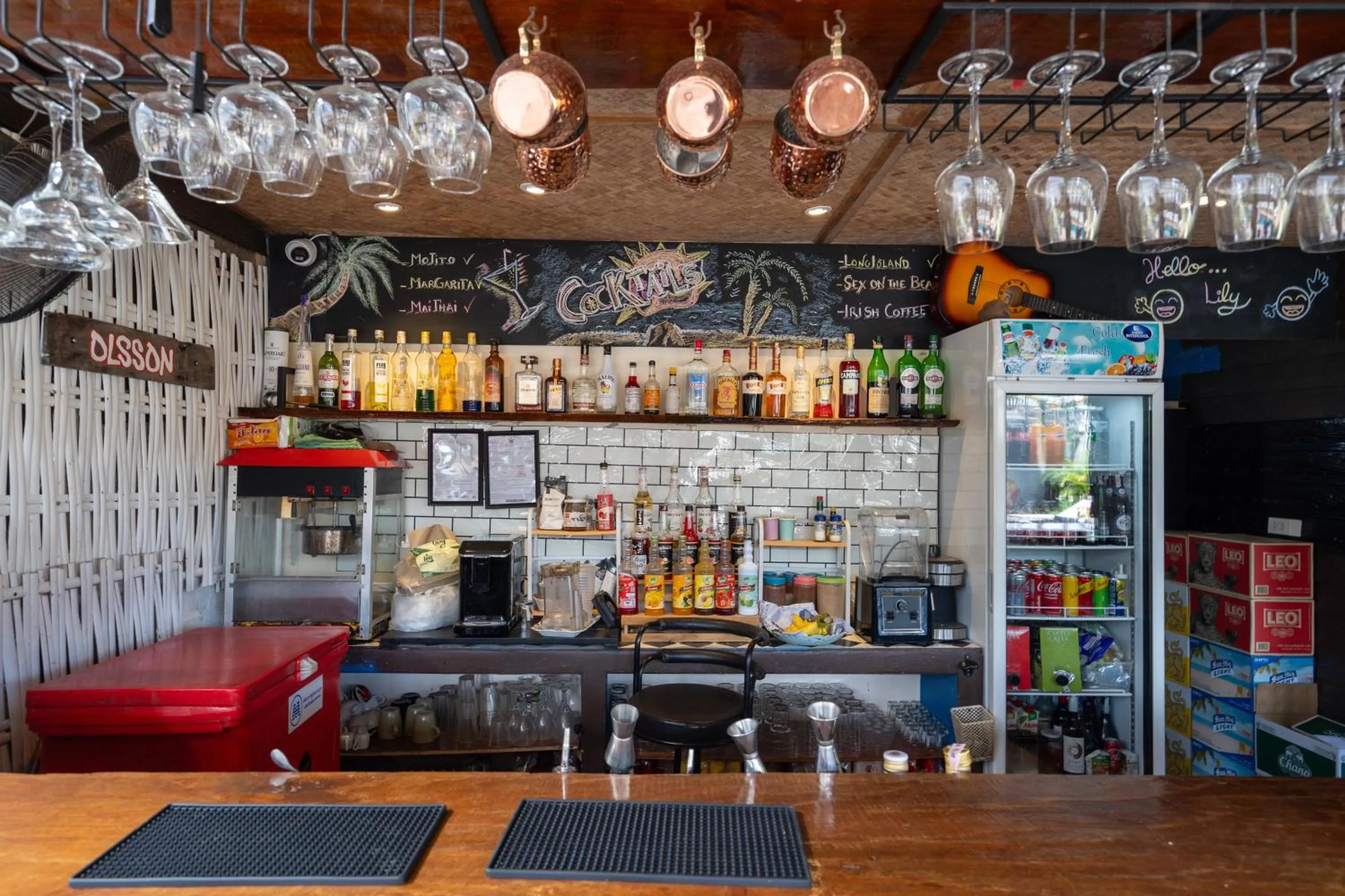 Lounge or bar in Mook Lanta Eco Resort