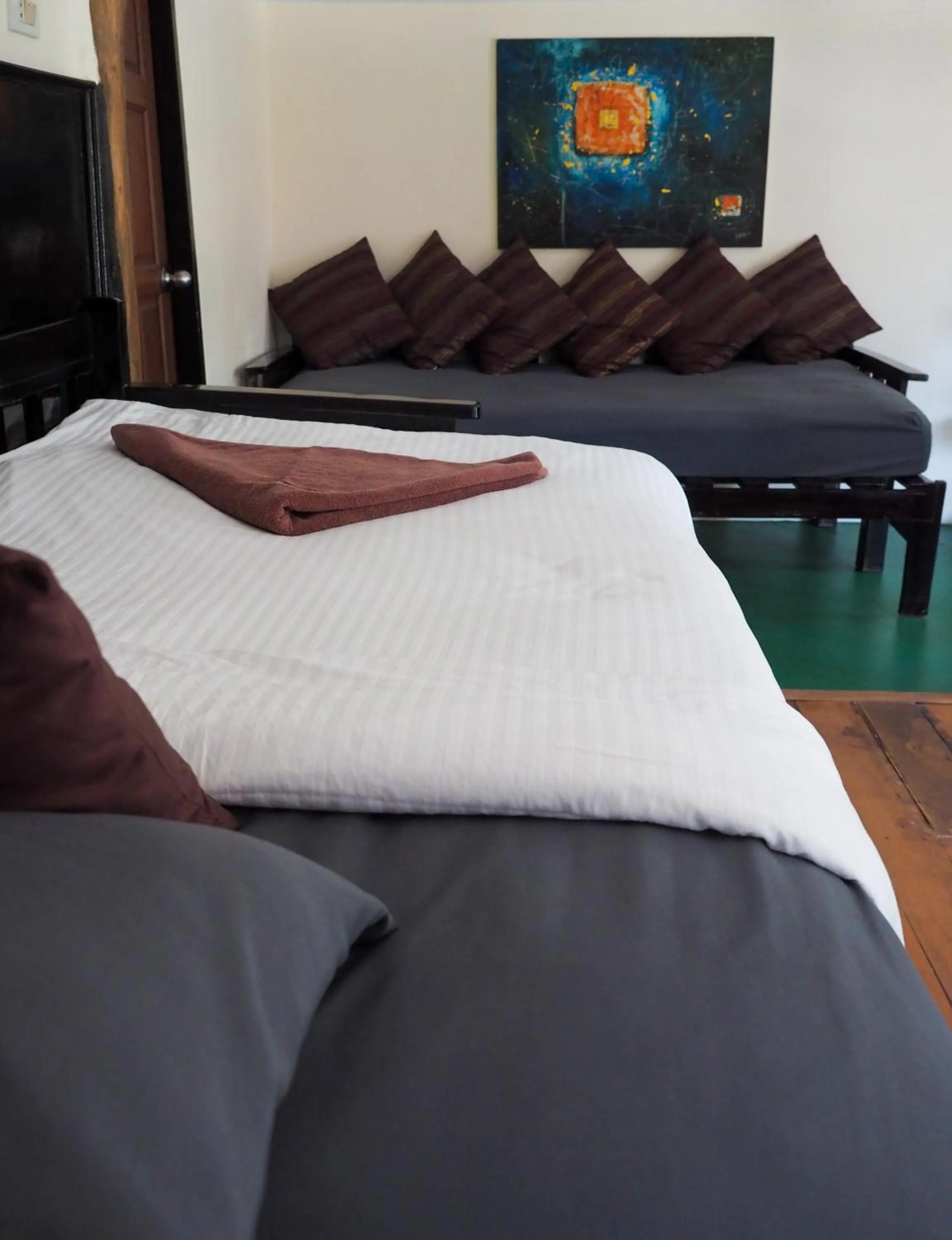 Bed in Mook Lanta Eco Resort