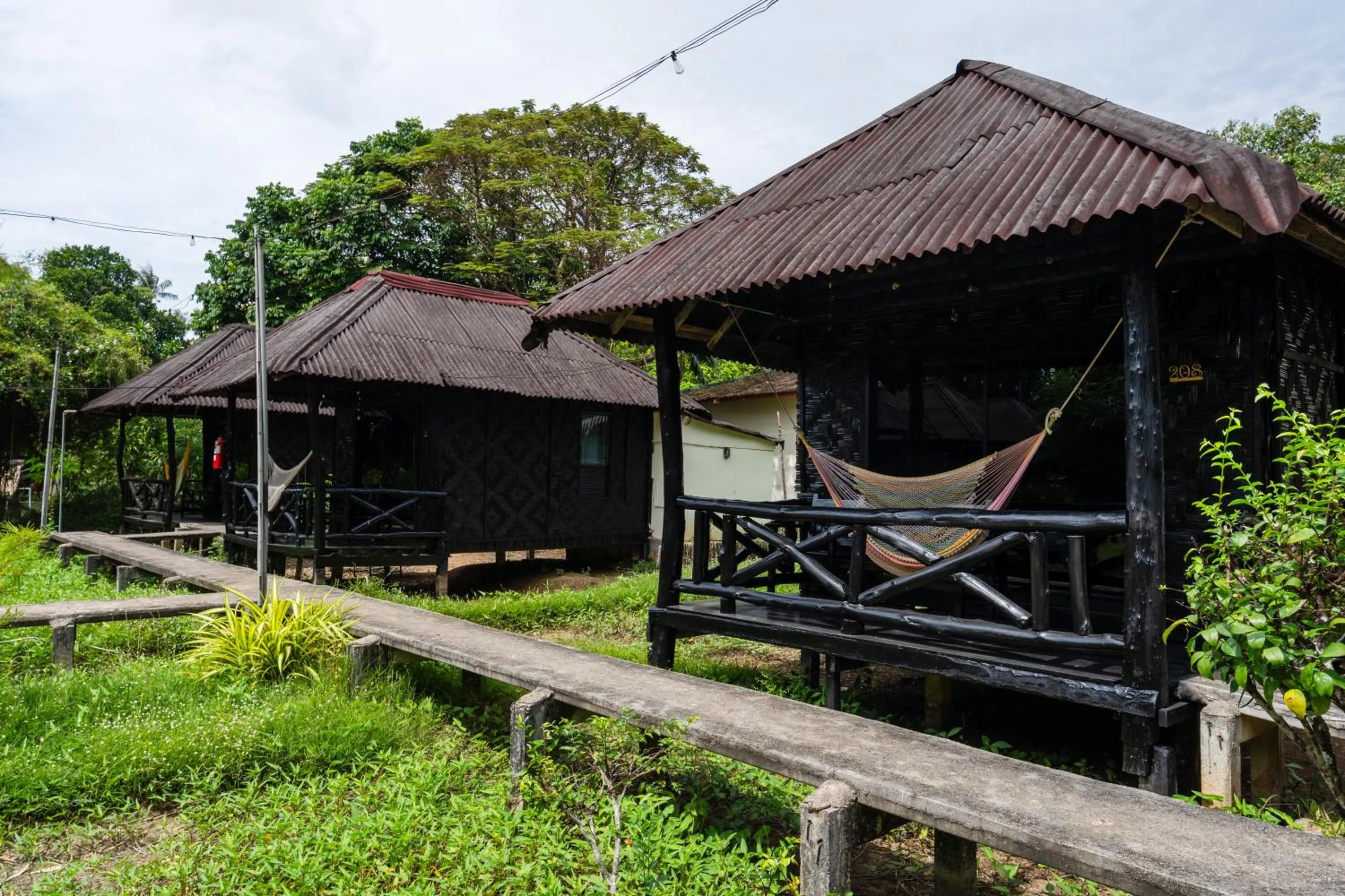 Garden view in Mook Lanta Eco Resort