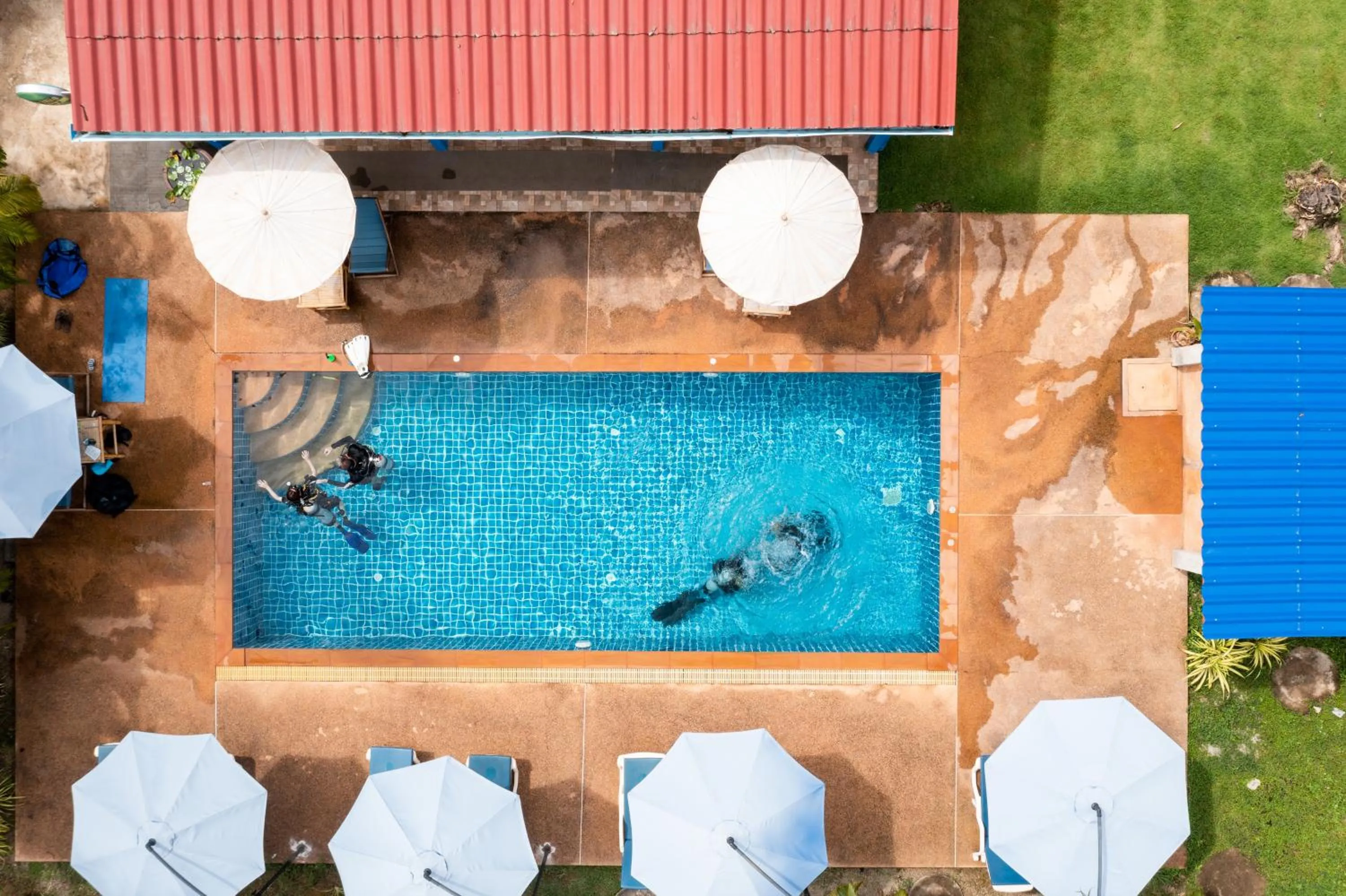 Swimming pool in Mook Lanta Eco Resort