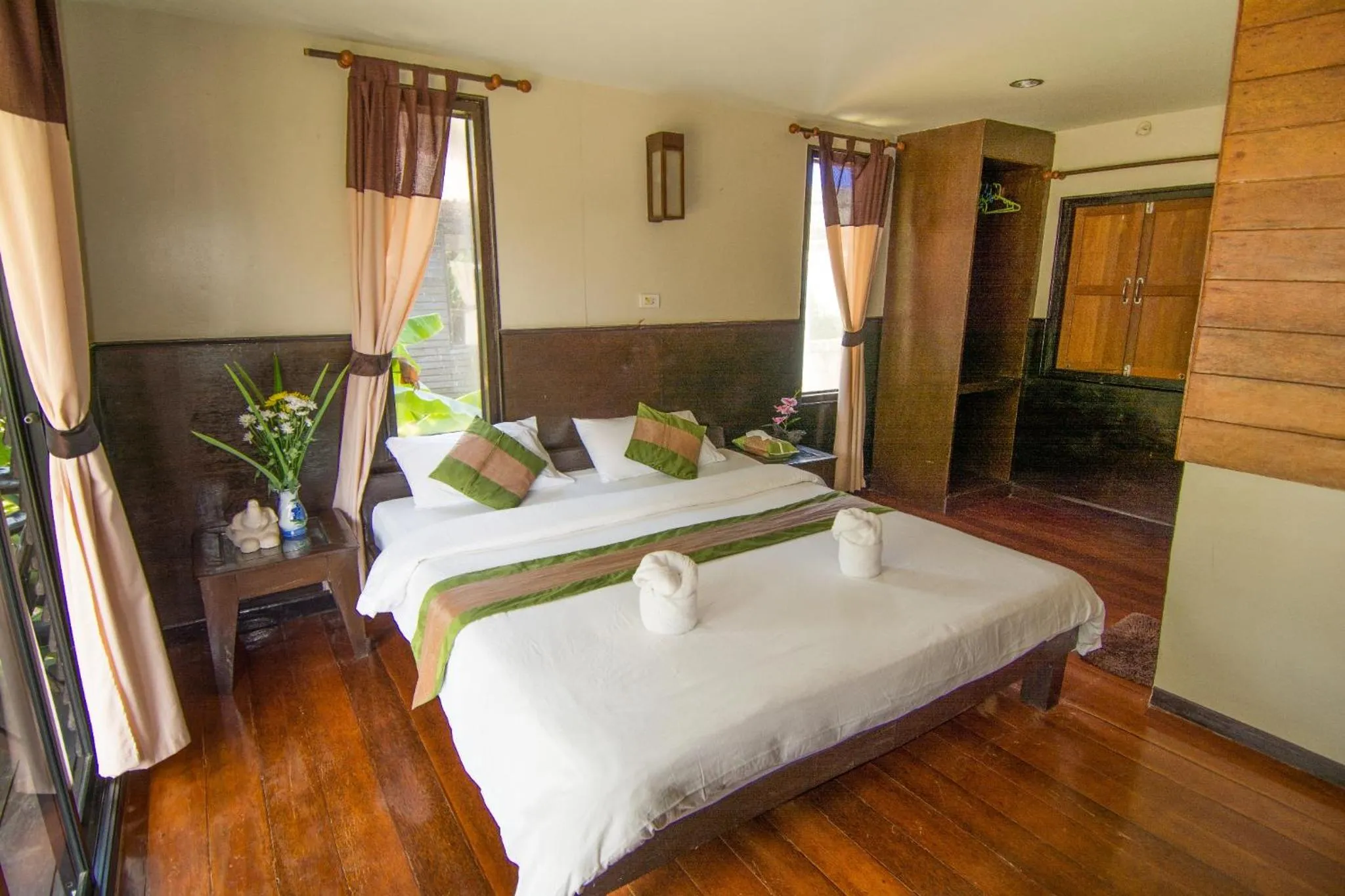Photo of the whole room, Bed in Mook Lanta Eco Resort