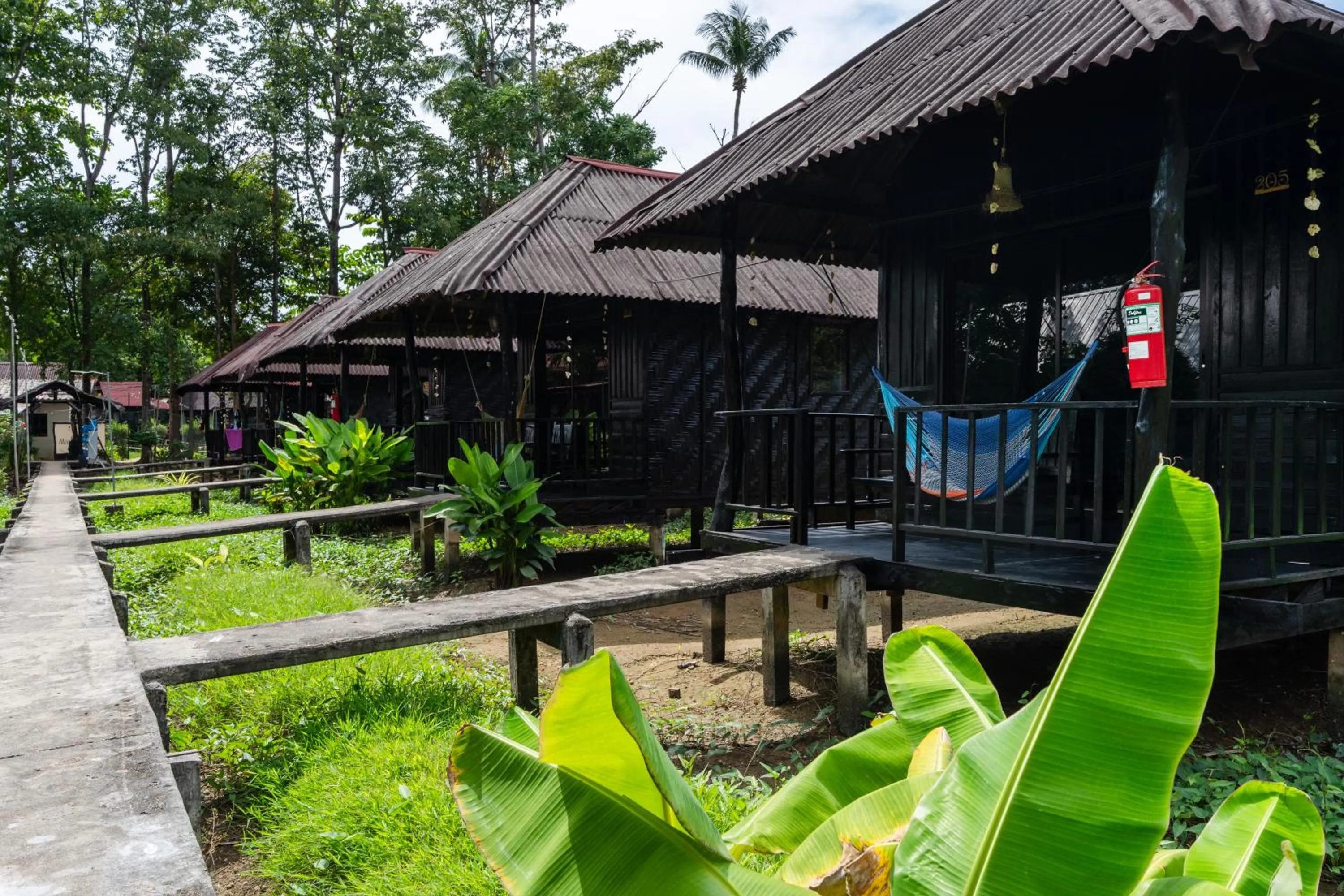 Garden in Mook Lanta Eco Resort
