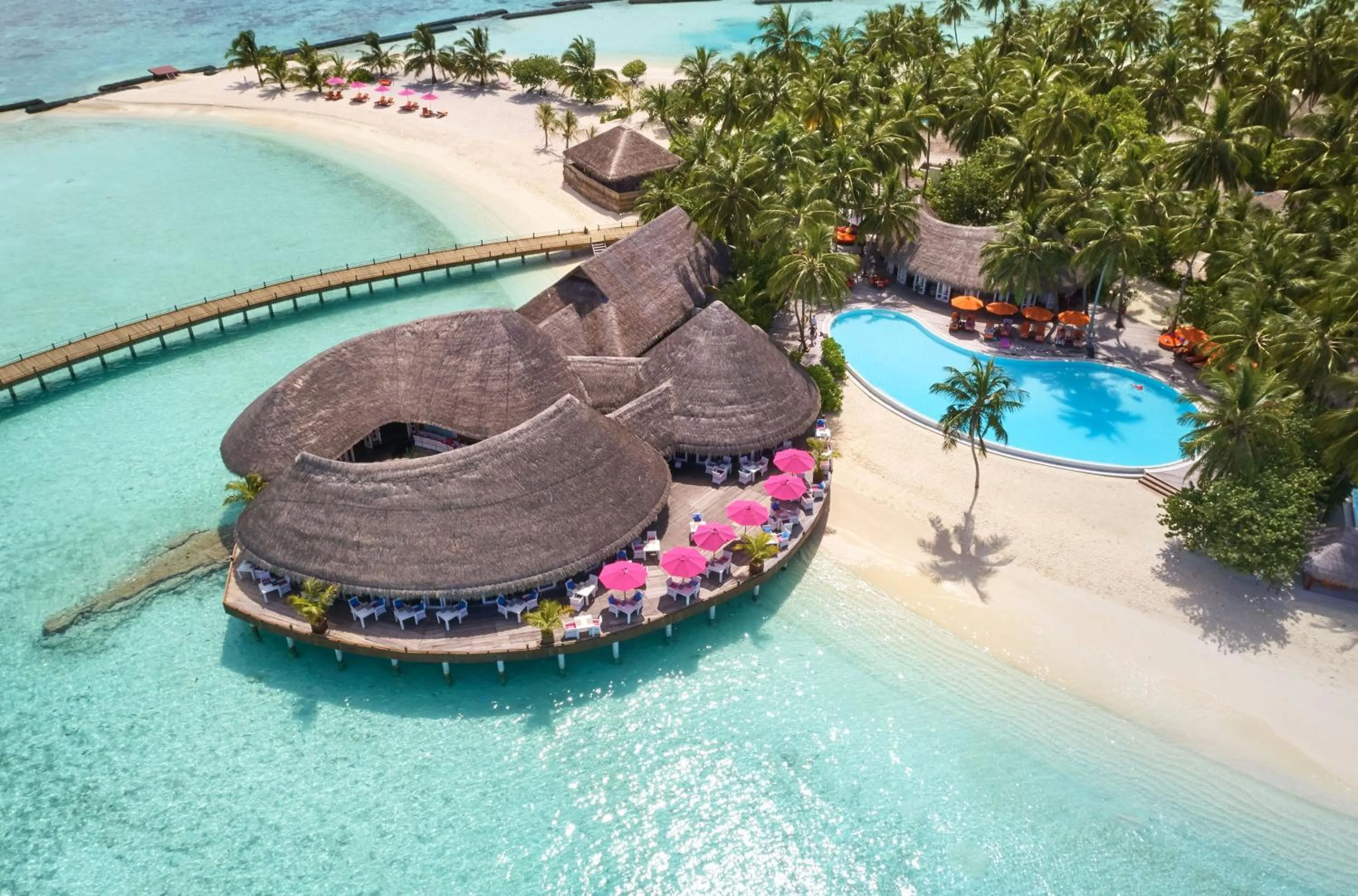 Restaurant/places to eat in Sun Siyam Vilu Reef with Free Transfer
