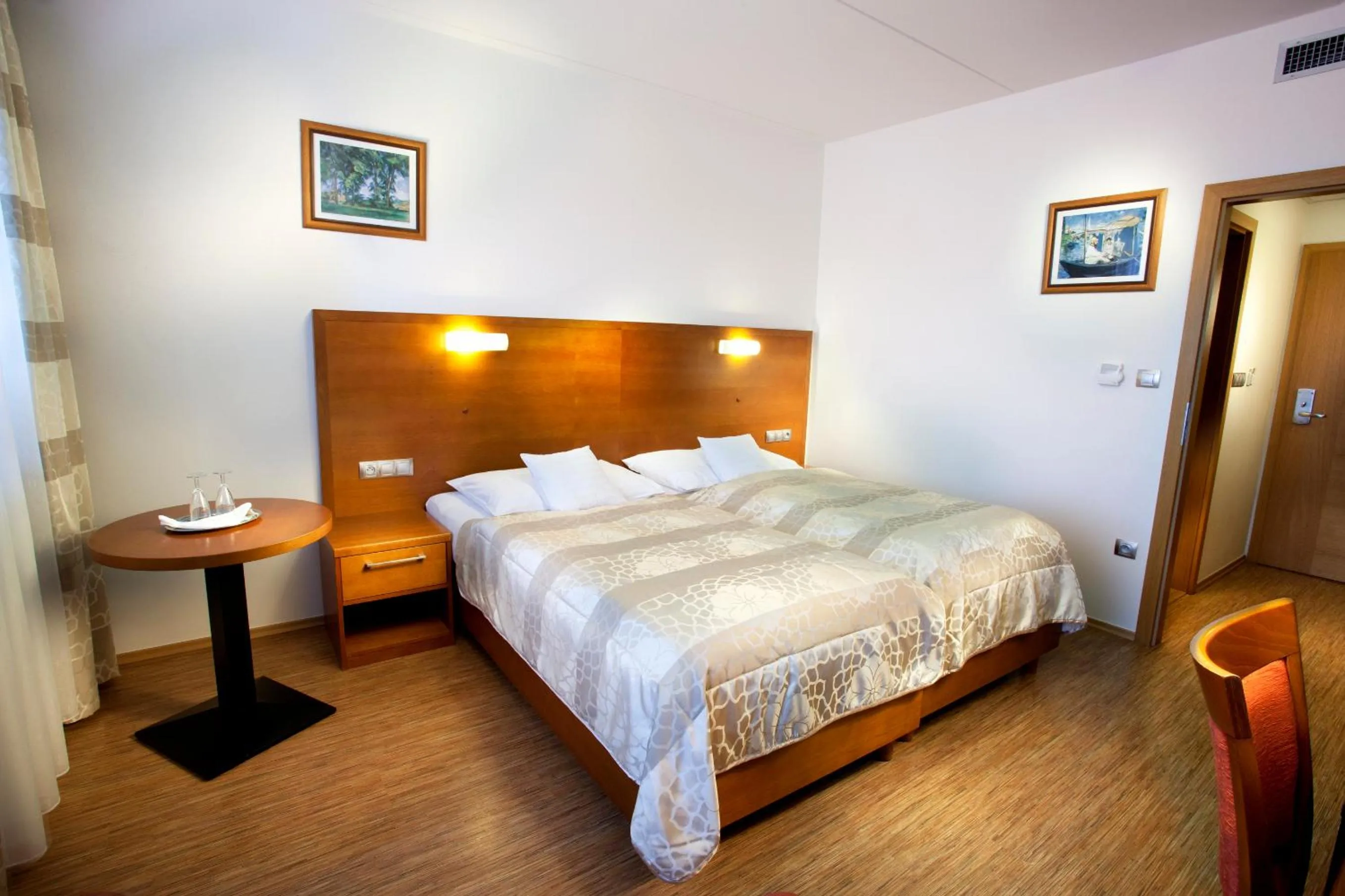 Bed in Garni hotel Celnice