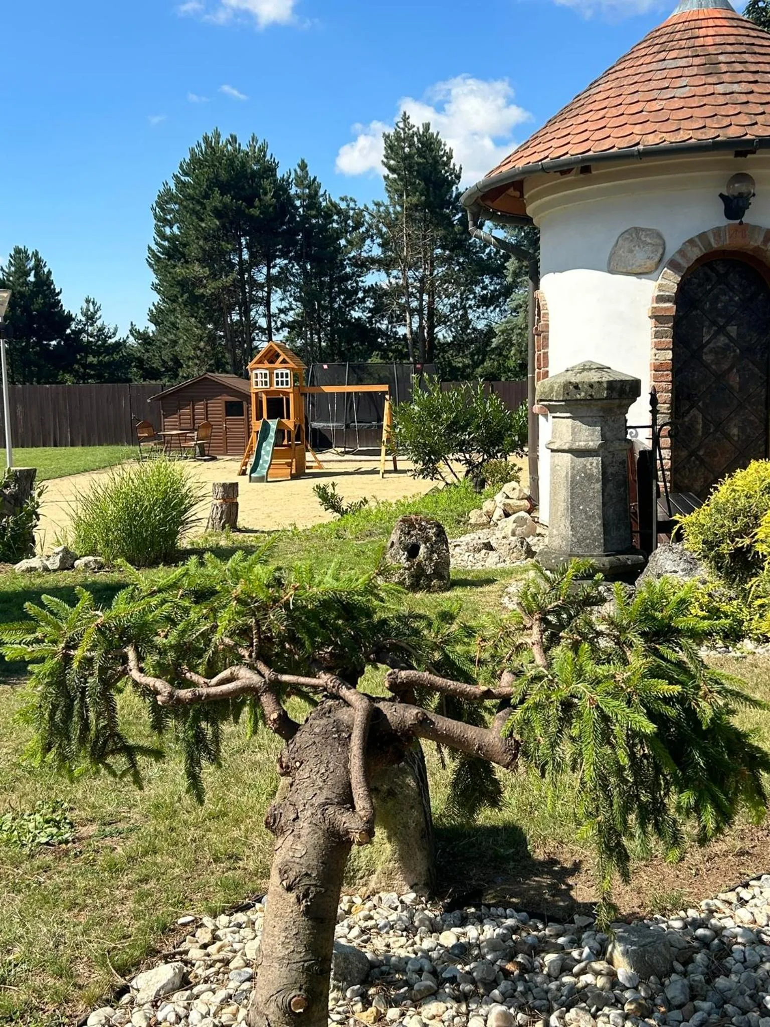 Garden in Garni hotel Celnice