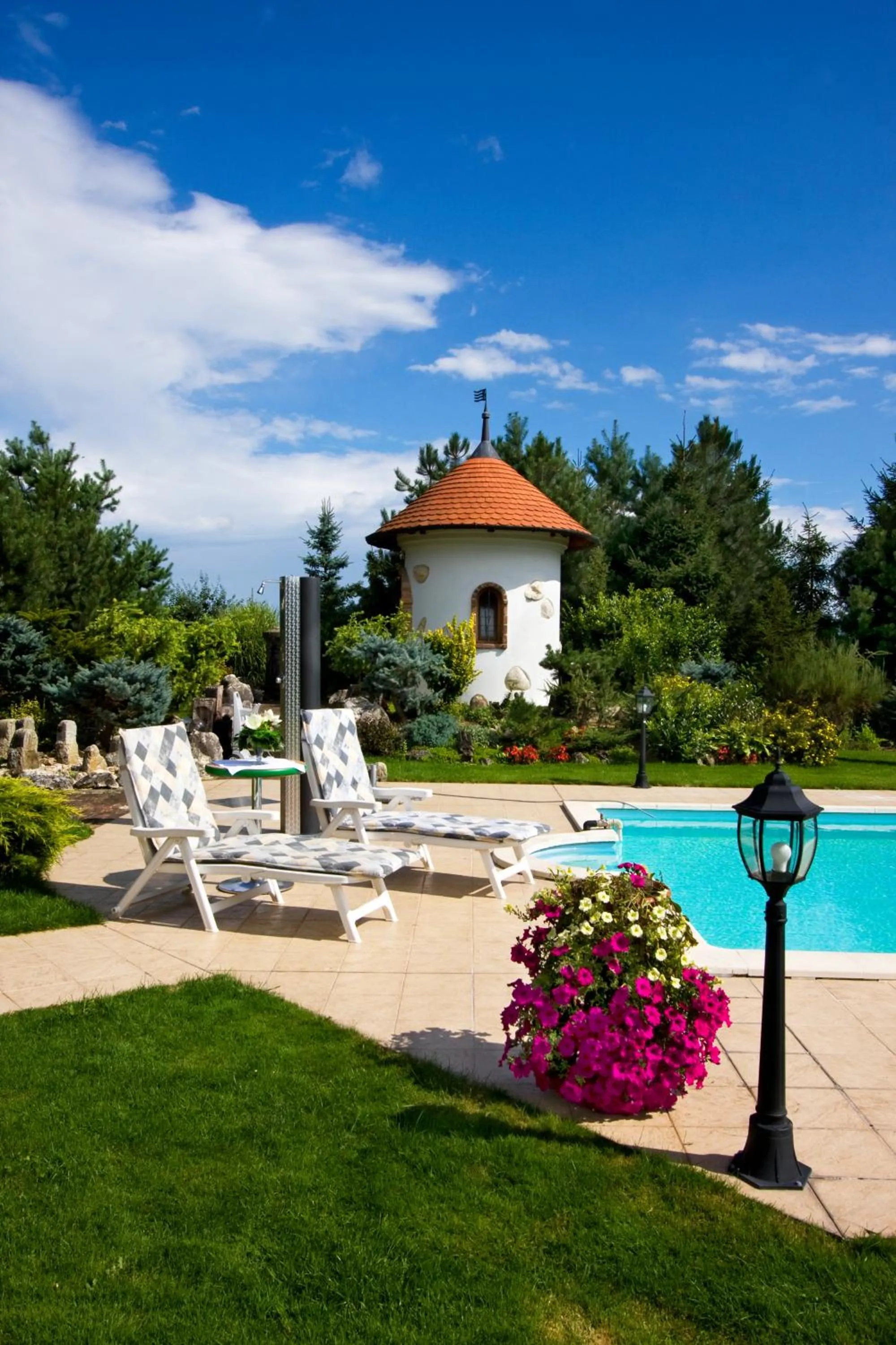 Garden in Garni hotel Celnice