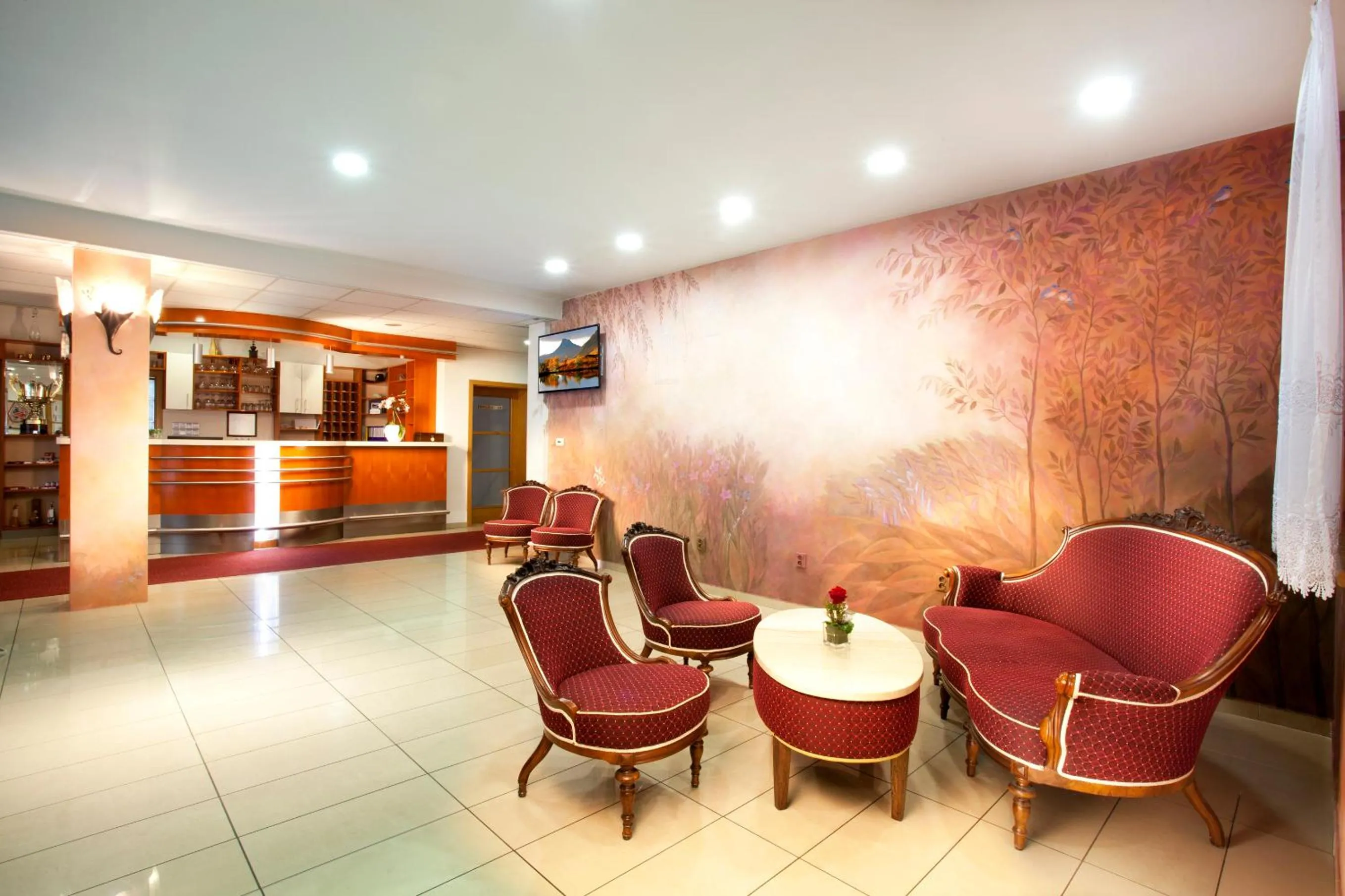 Lobby or reception in Garni hotel Celnice