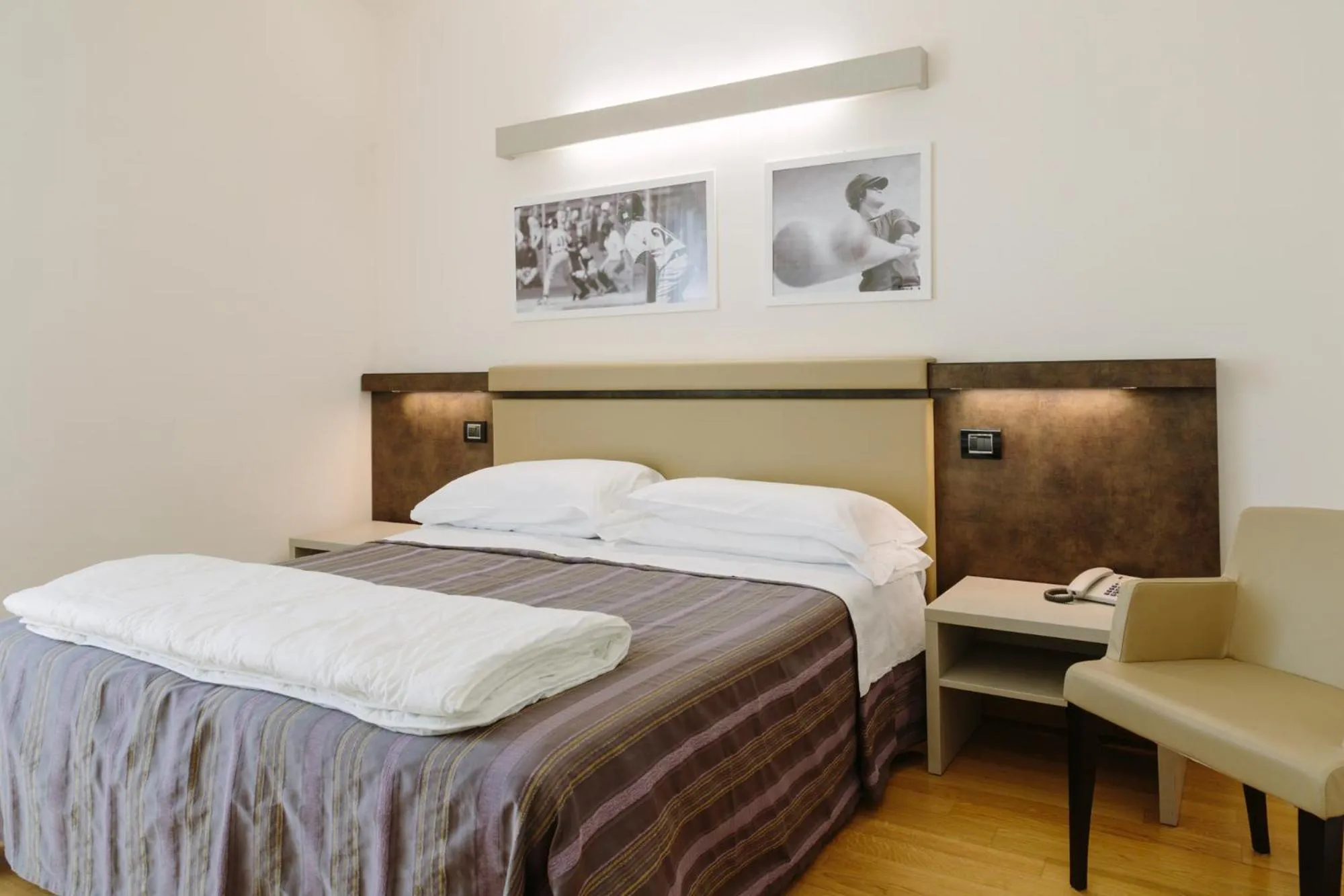 Bed in Hotel Sporting