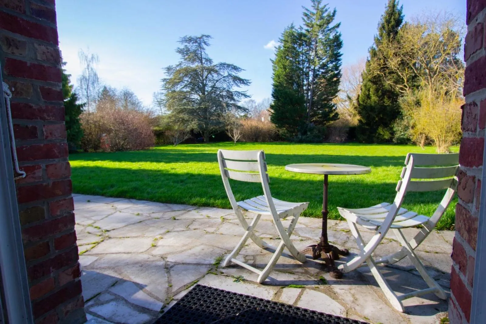 Patio in Les jardins de Beaumont