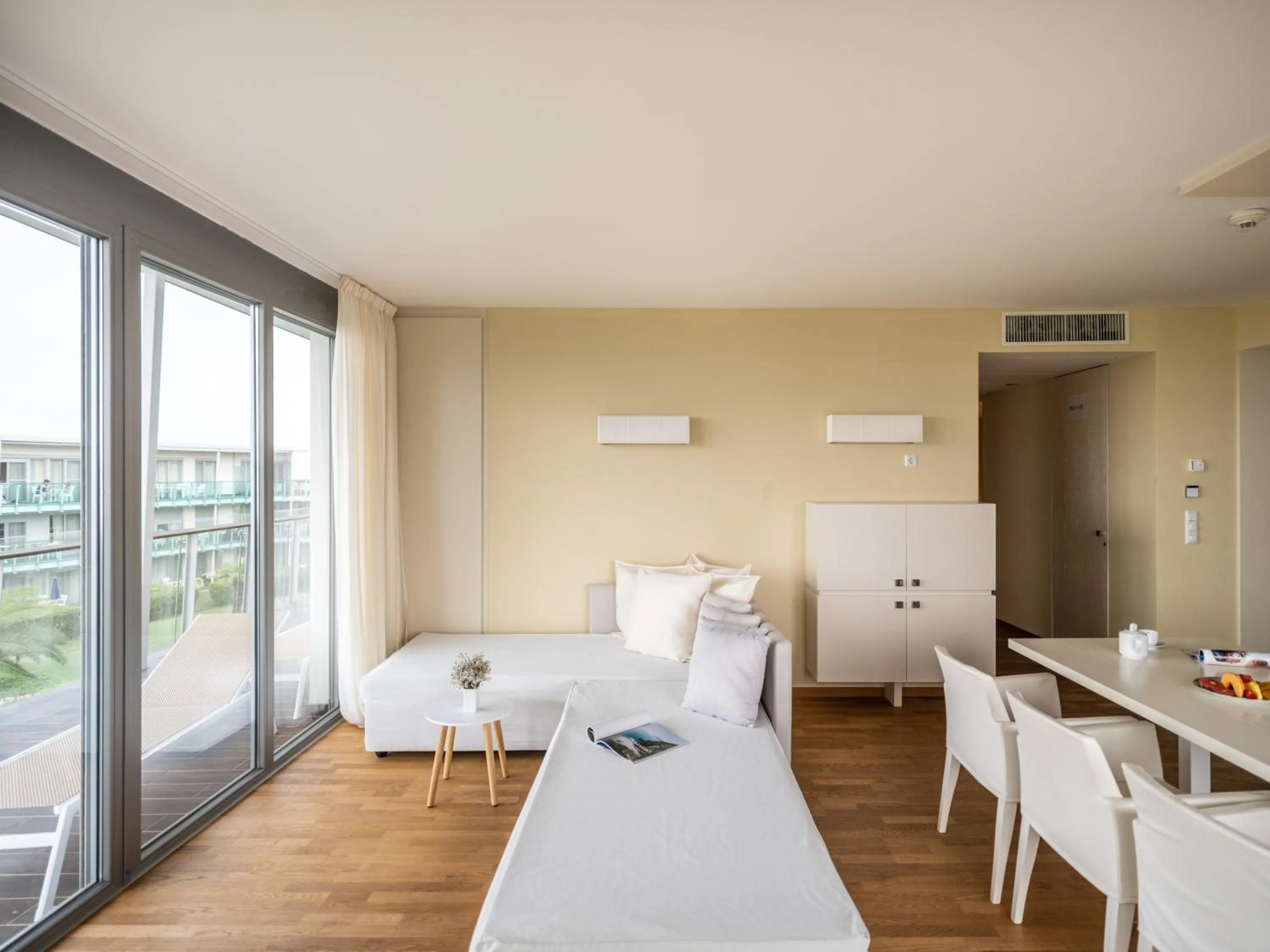 Seating area in Falkensteiner Residences Senia