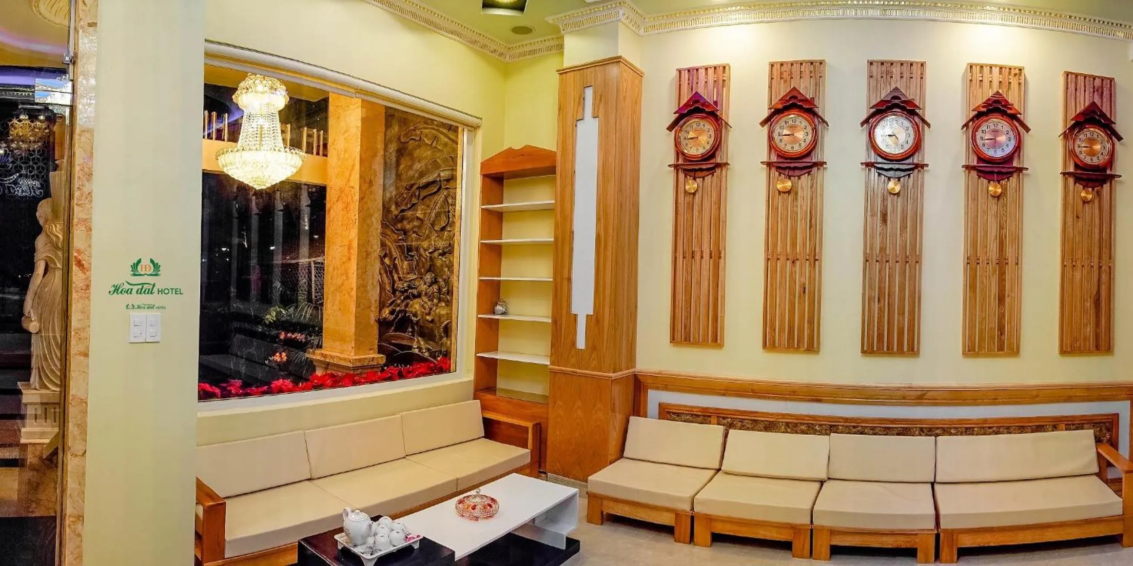 Lobby or reception in Hoa Dat Da Lat Hotel