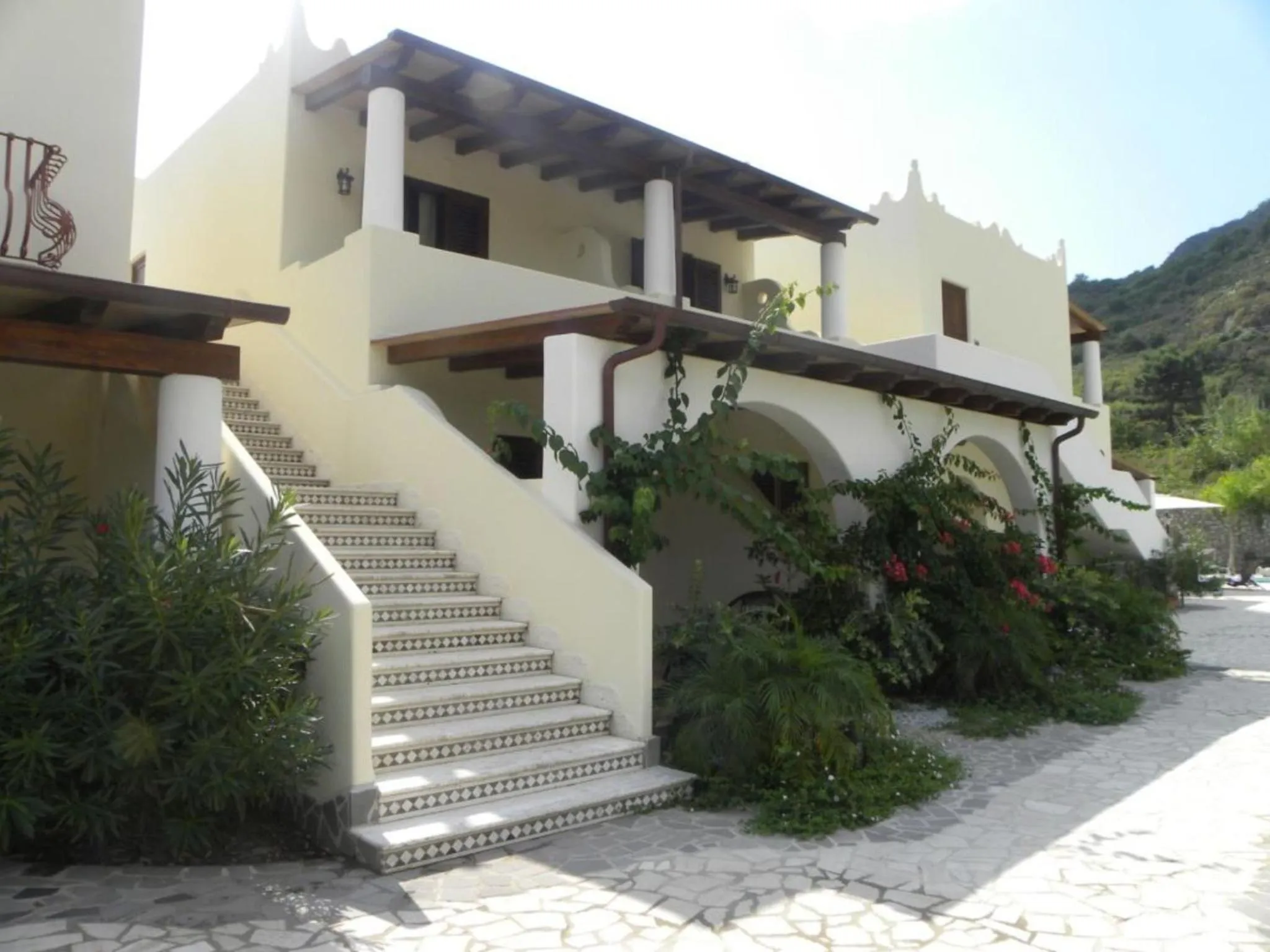 Property building in Hotel Borgo Eolie