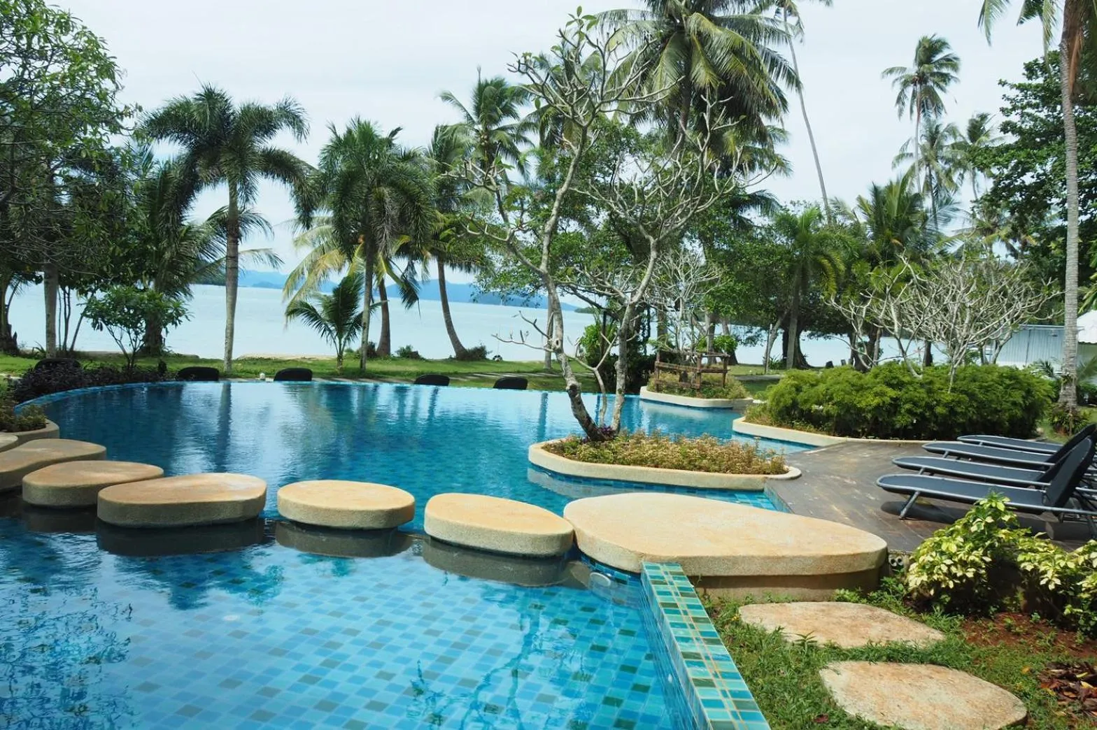 Swimming pool in Koh Mak Resort
