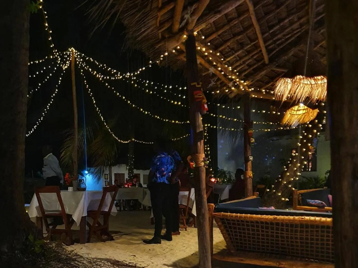 Restaurant/places to eat in Blue Palm Zanzibar